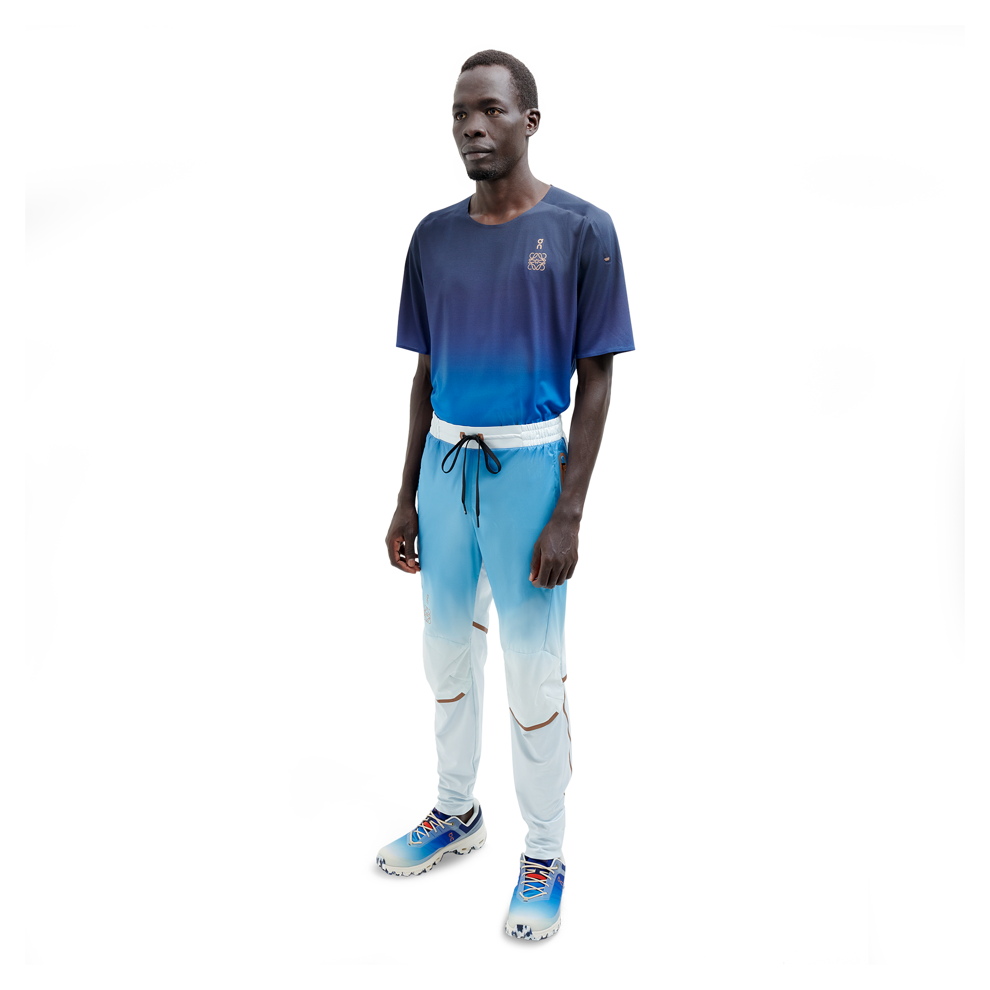 On Running Pants LOEWE Gradient Blue Men Pants