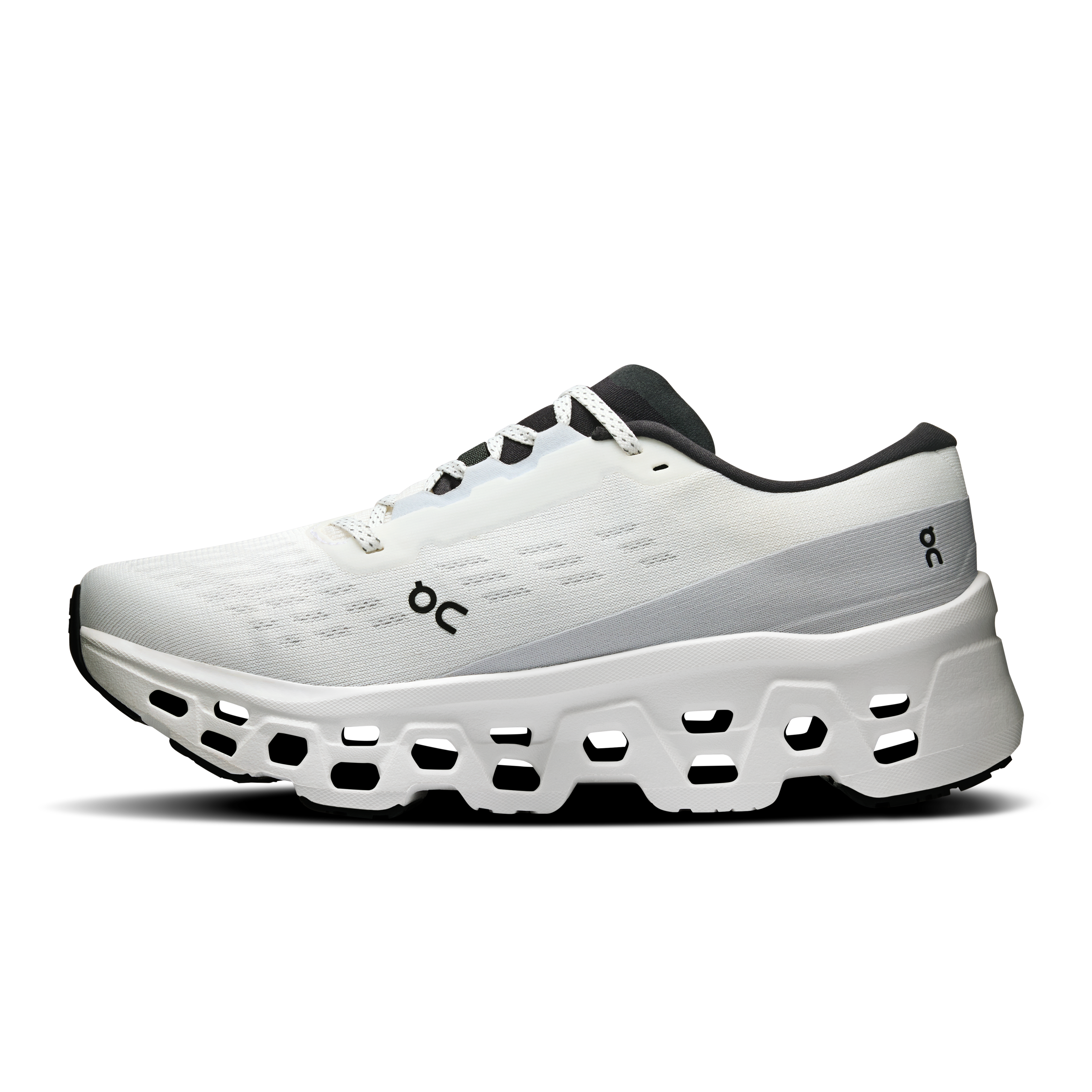 On Cloudmonster 3 White & White Women Road running Shoes