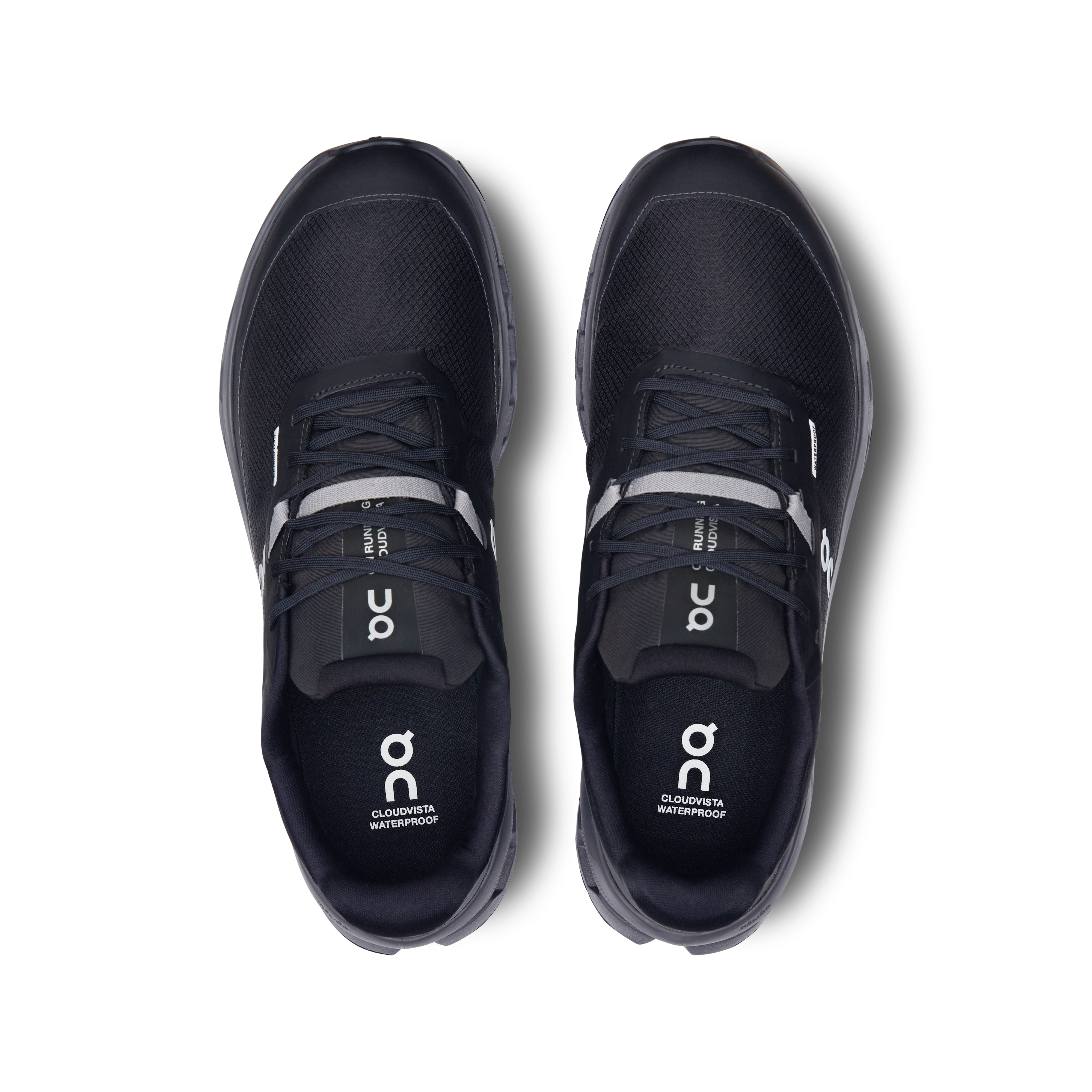 On Cloudvista 2 Waterproof Black & Eclipse Men Trail running Shoes