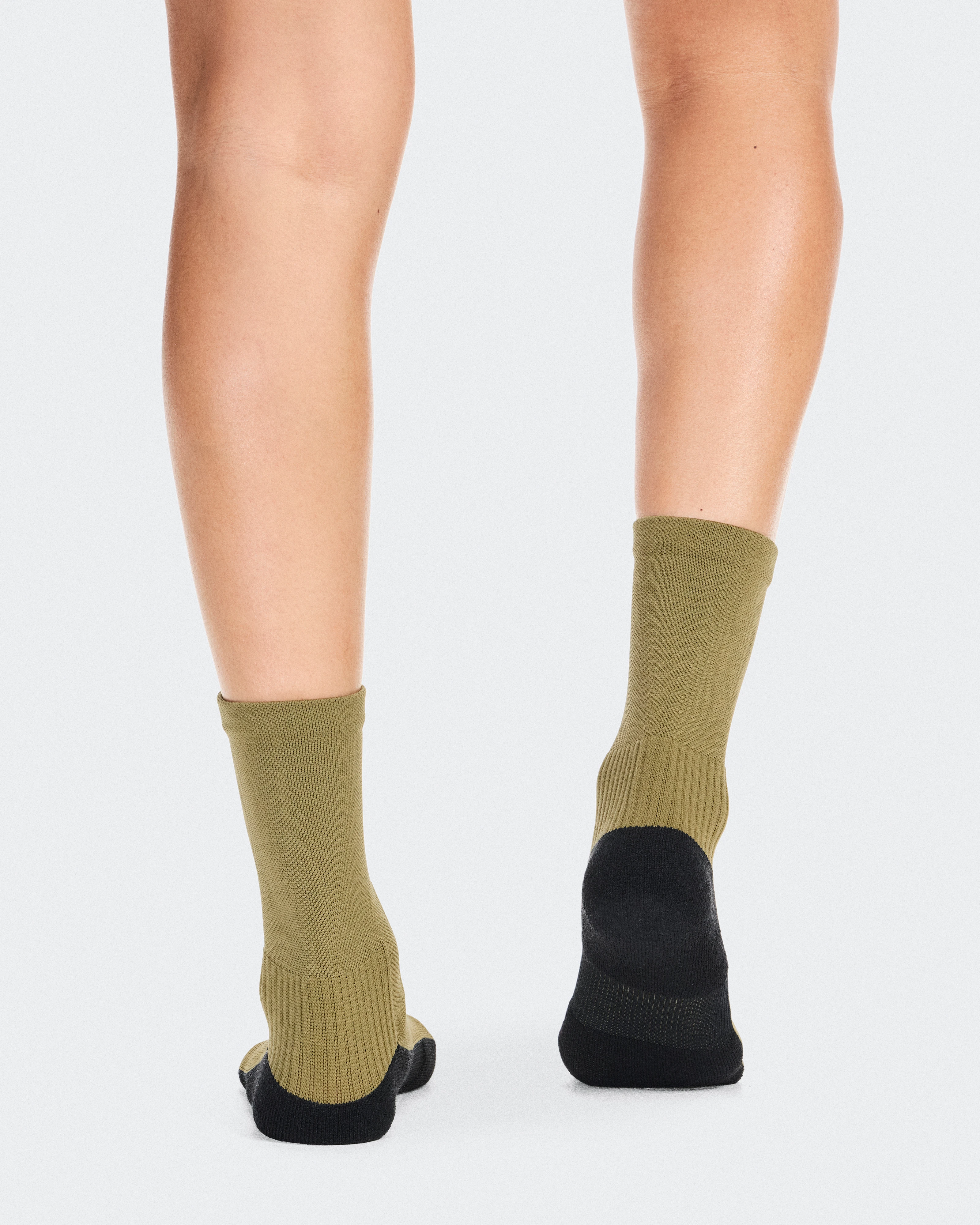 On Trail Sock High 2P Olive & Eclipse Unisex Socks
