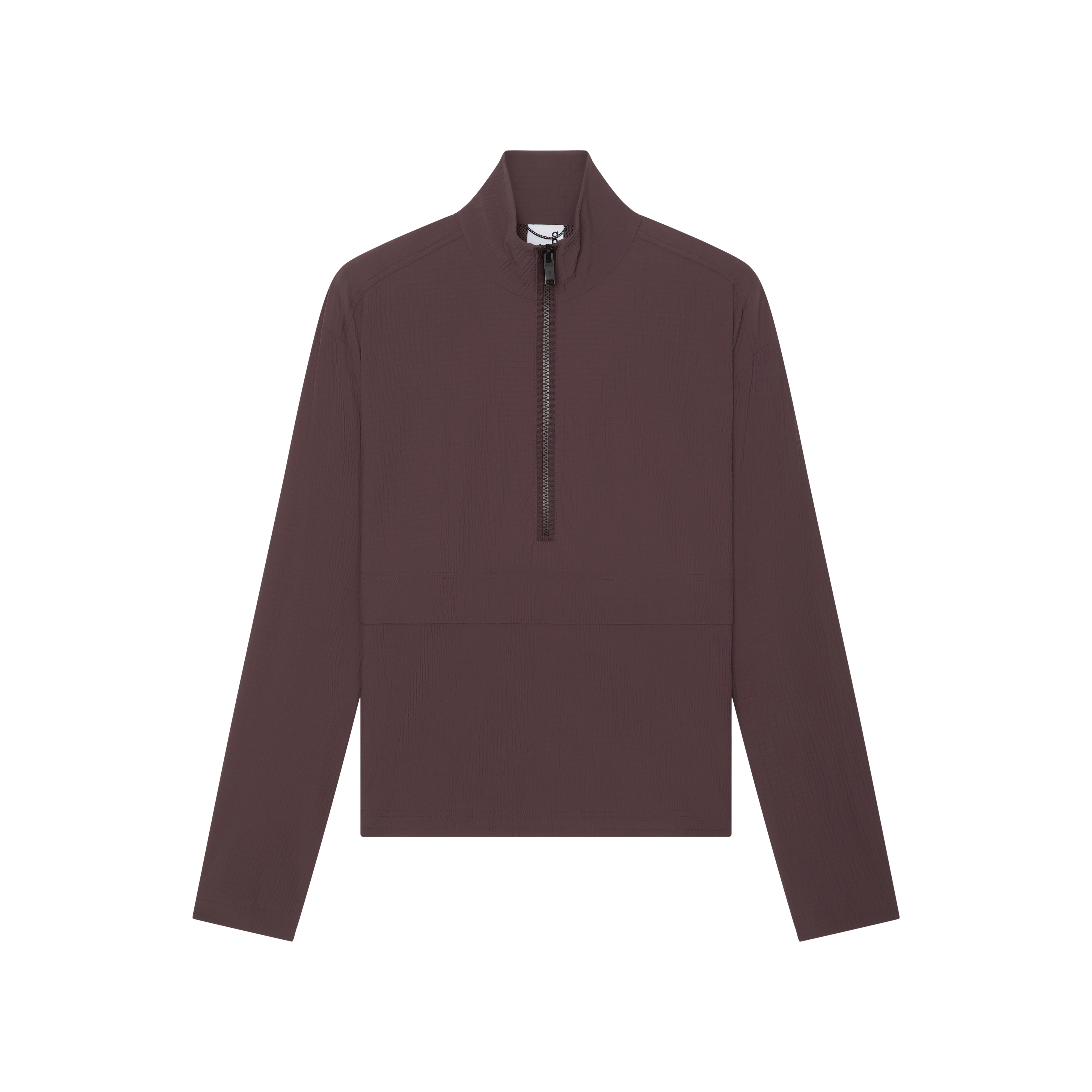 Courtside 1/2 Zip Eaze Hoodie in Mulberry