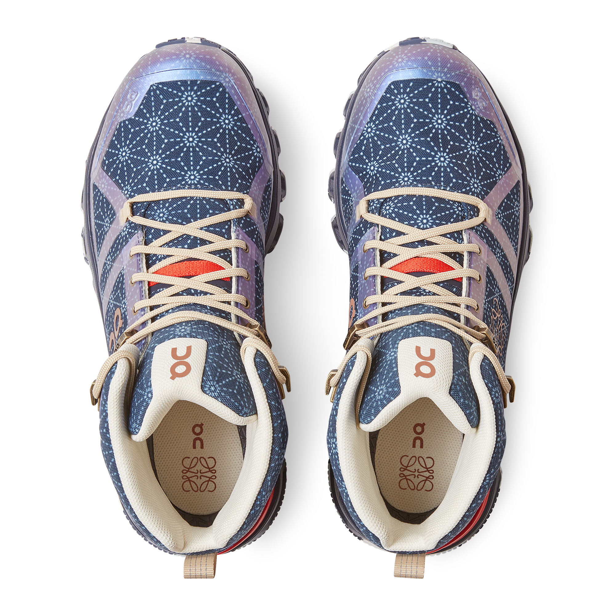 On Cloudrock LOEWE Space Blue Women Hiking Shoes