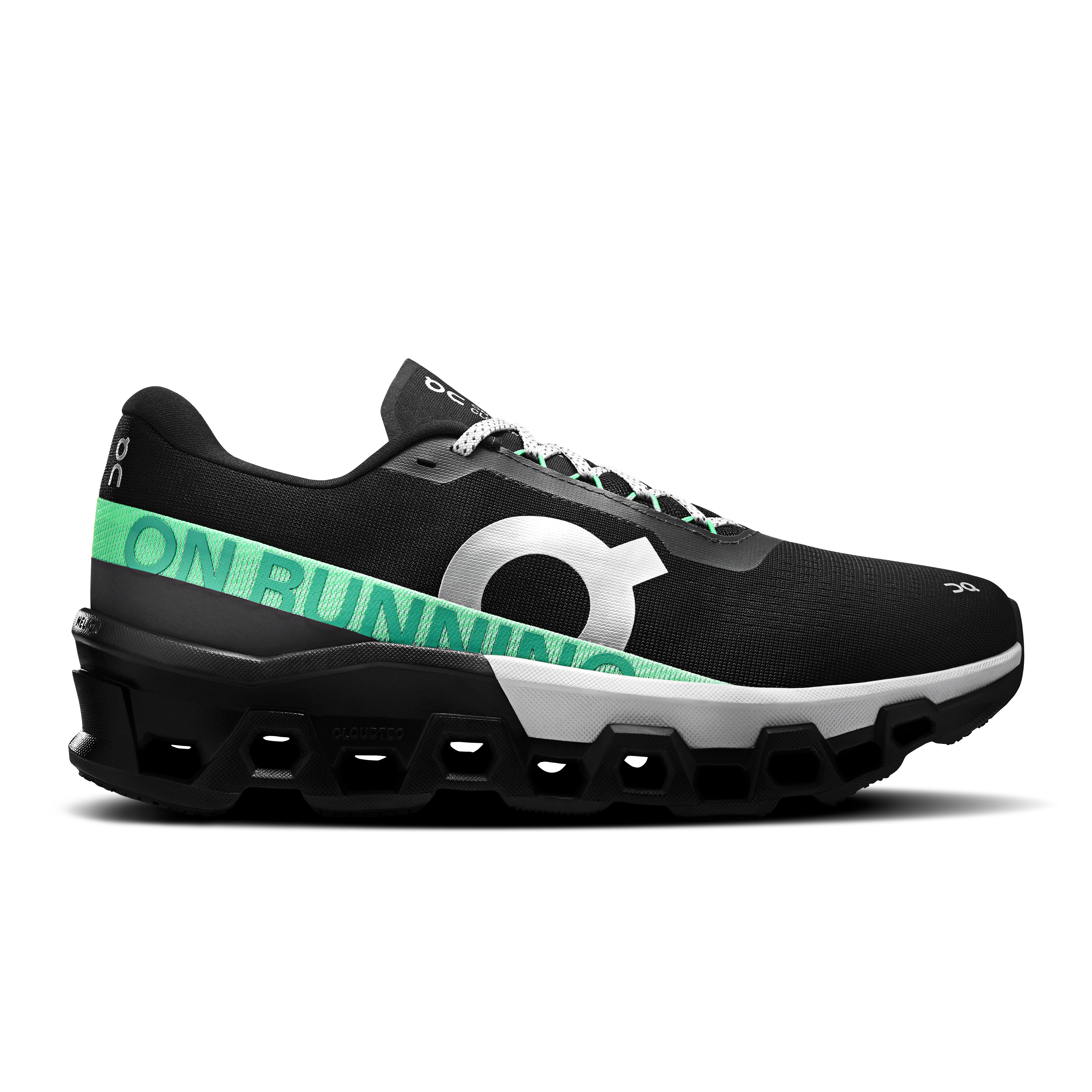 Cloudmonster 2 Road Running Shoe in Black/Glacier