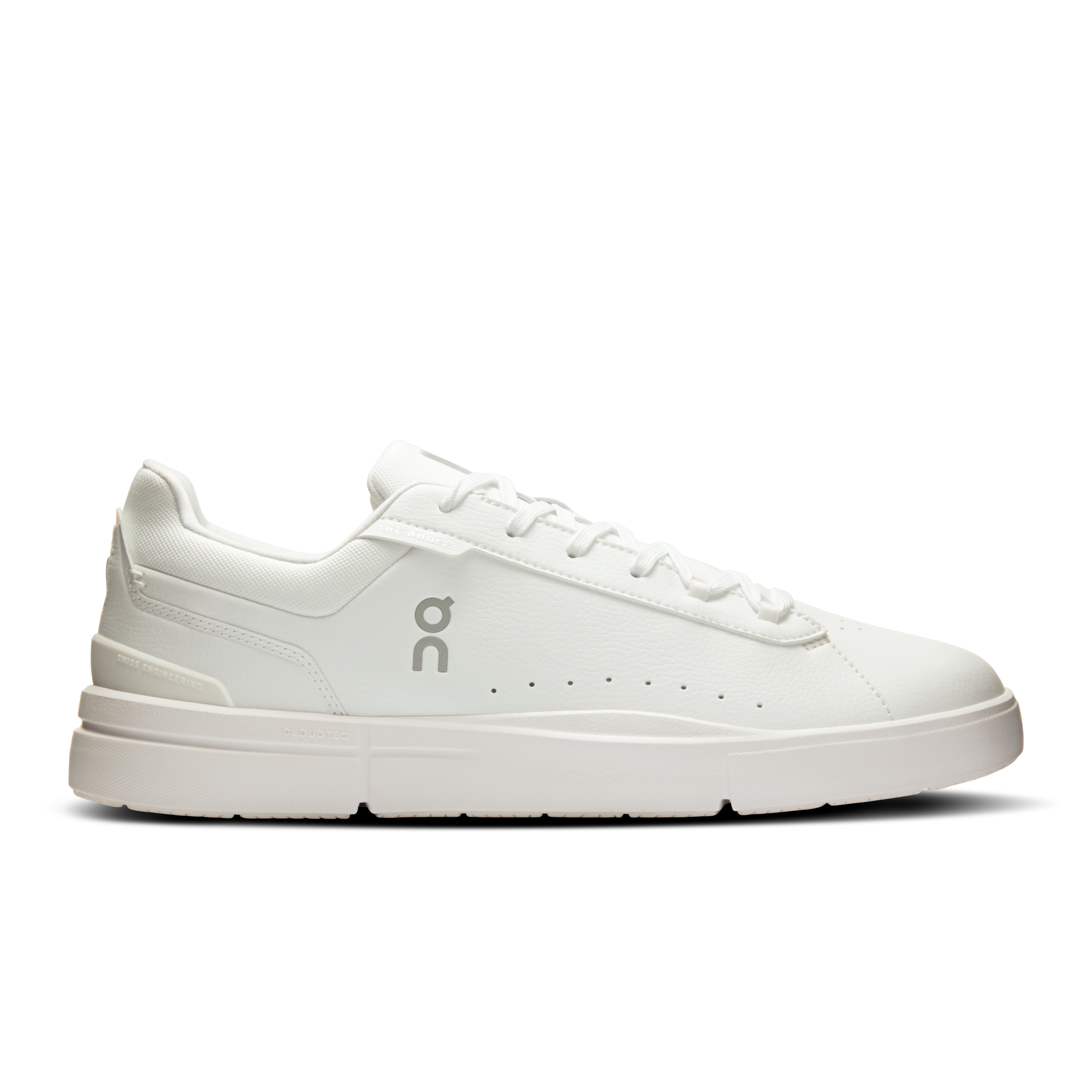 THE ROGER Advantage Tennis Shoe in White/White