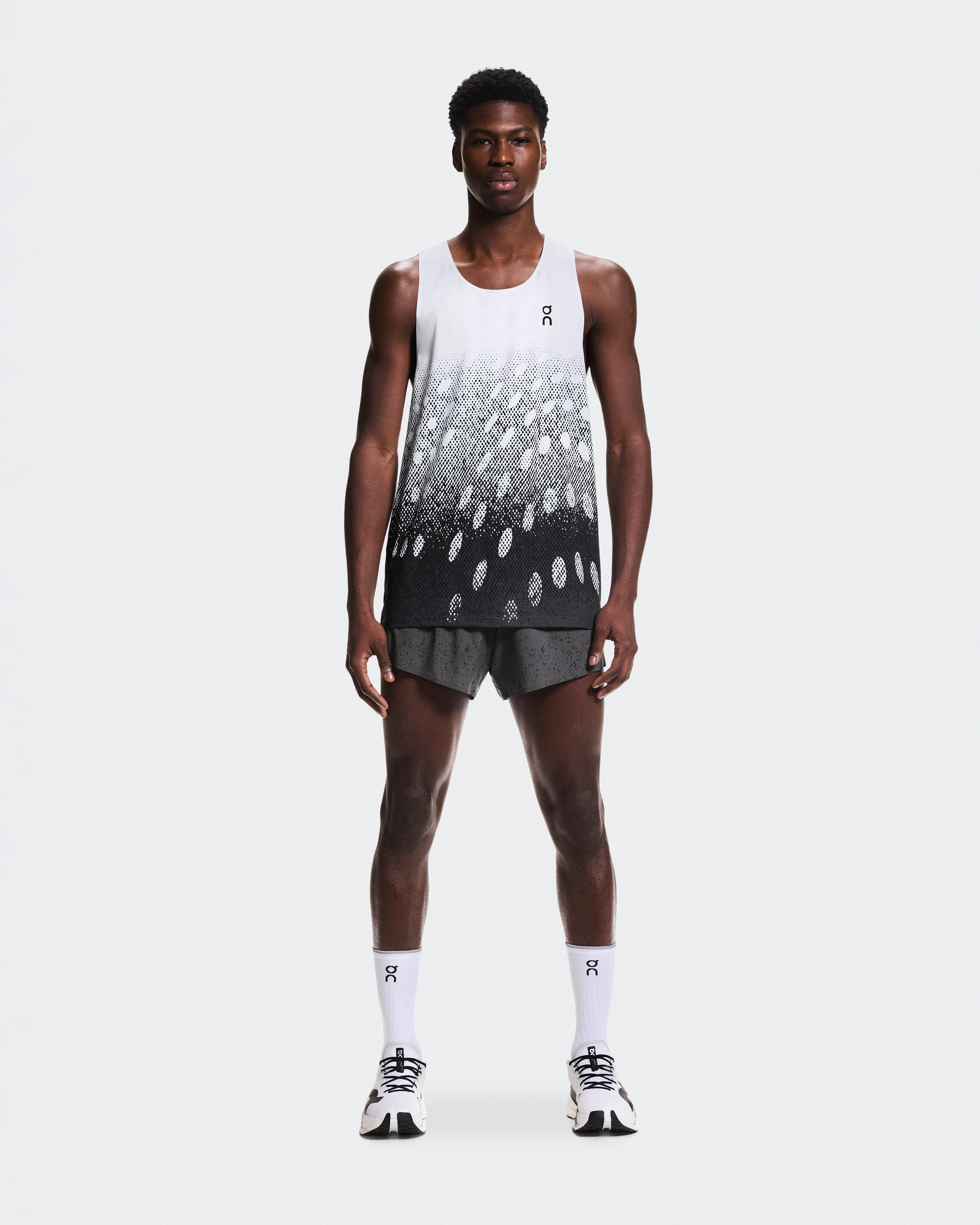 On Zero Shorts Iron & Black Men Shorts
