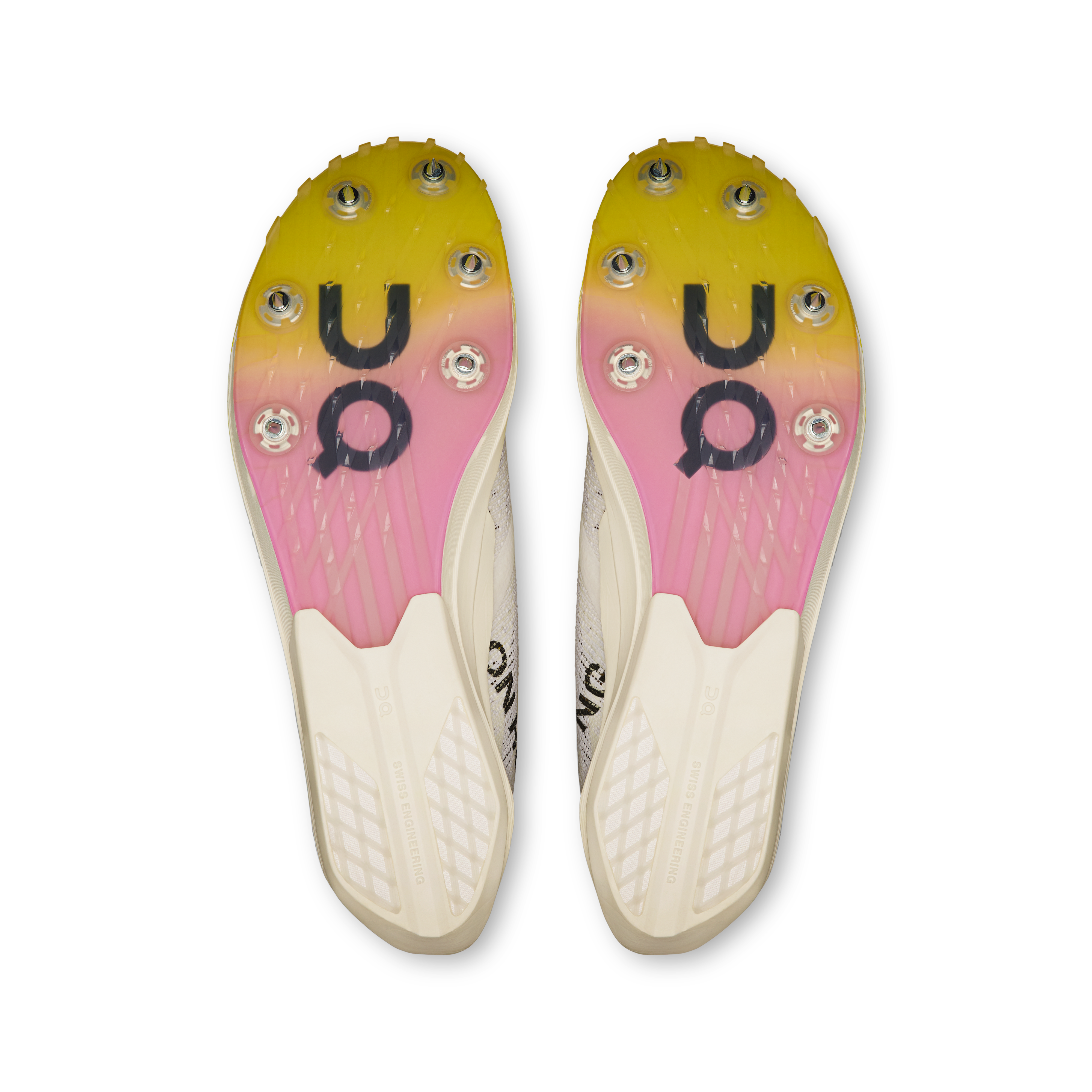 On Cloudspike Citius 2 White & Raspberry Men Track Shoes