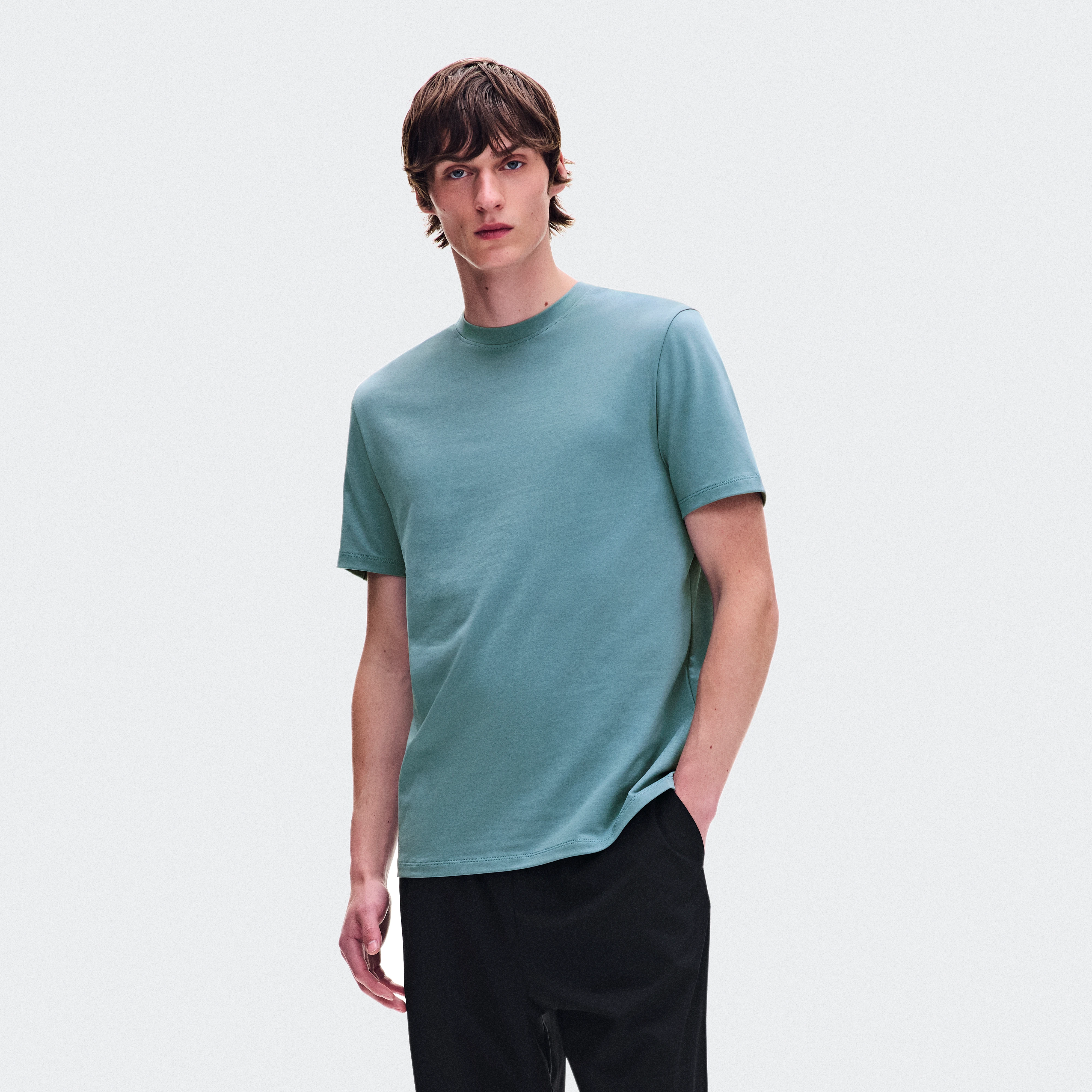 On Focus-T Agave Men – Low-intensity workouts, all-day wear Tops and t-shirts