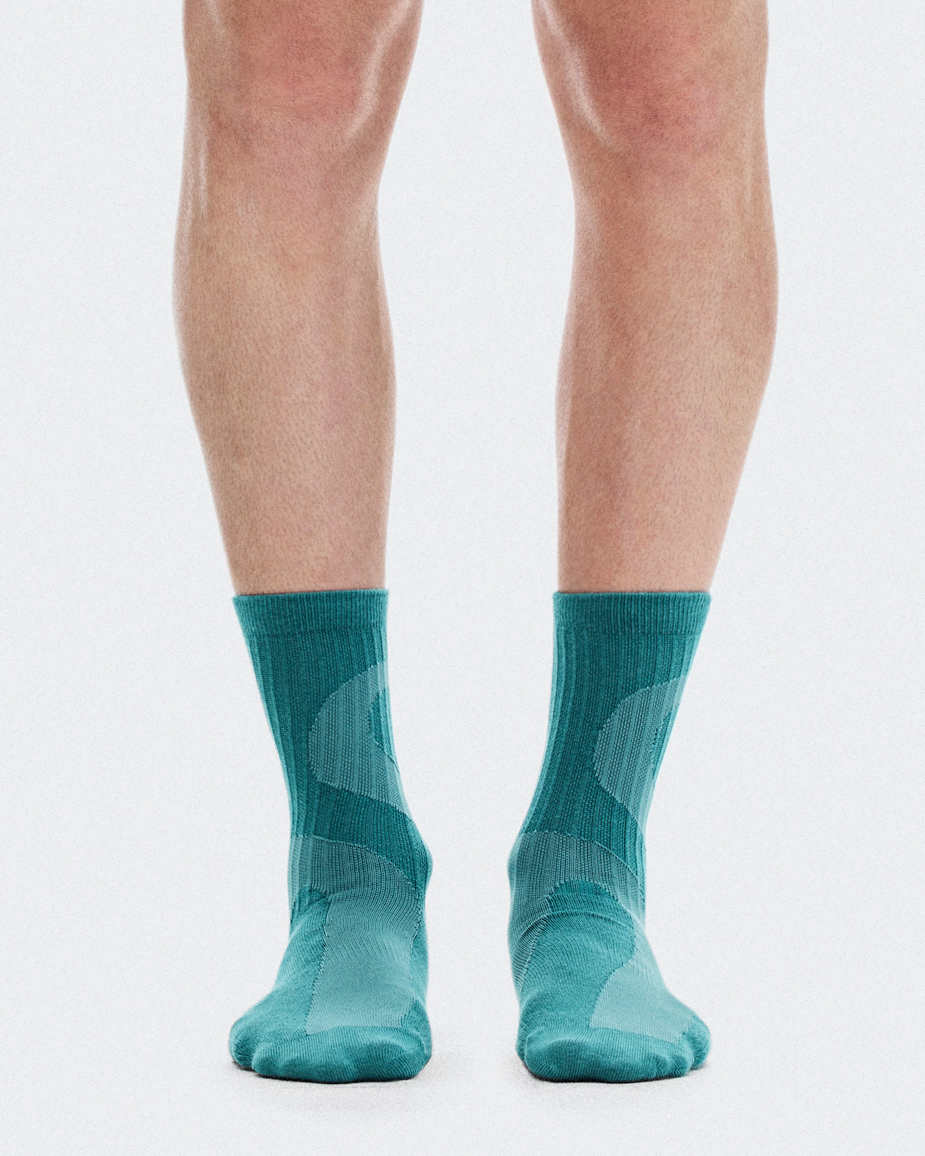 On Liquid Logo Sock High 2P Camellia & Storm Unisex Socks