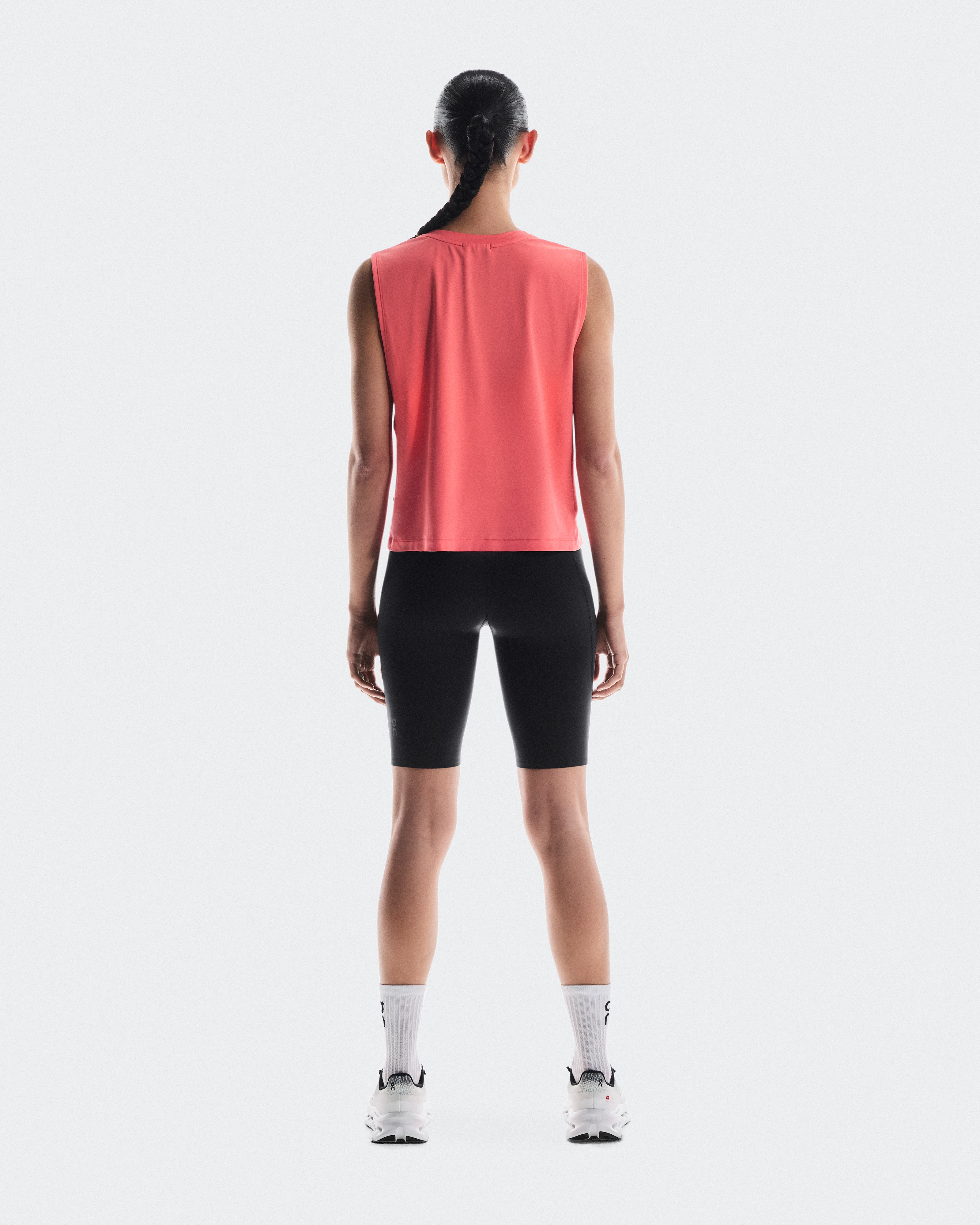 On Focus Crop Coral Women Tops and t-shirts