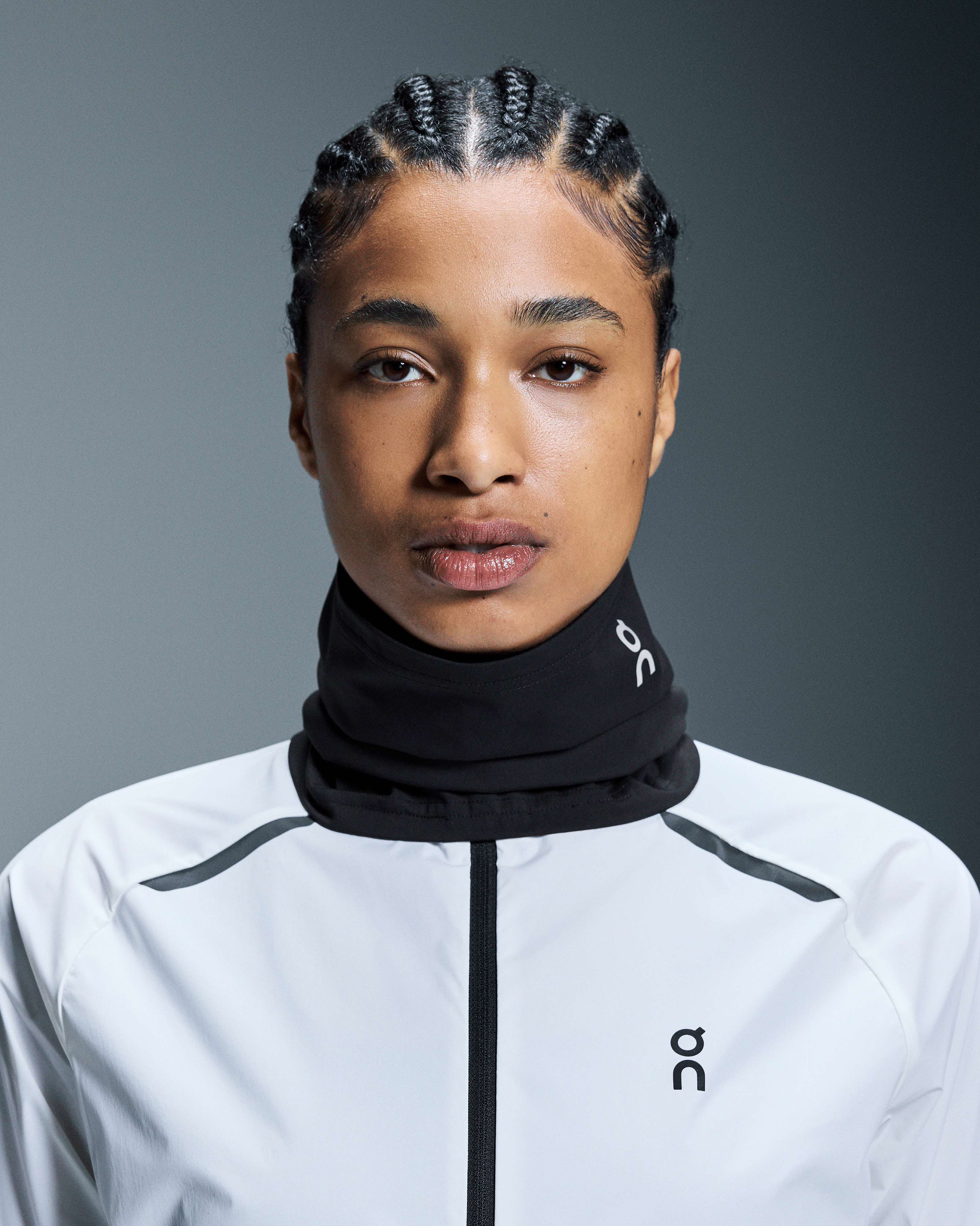 On Core Neck Gaiter Black Unisex Scarves and neck gaiters