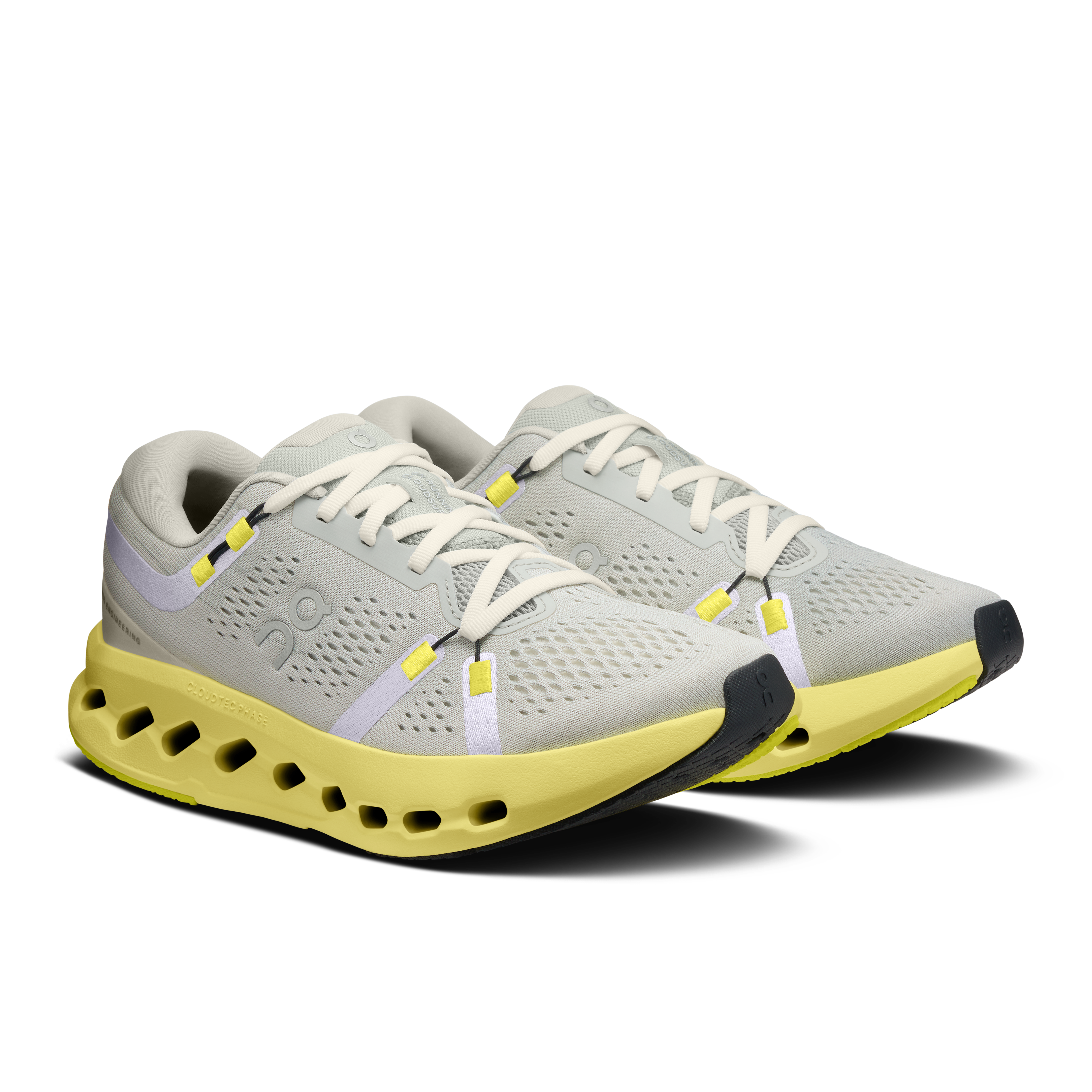 On Cloudsurfer 2 Glacier & Limelight Women Road running Shoes