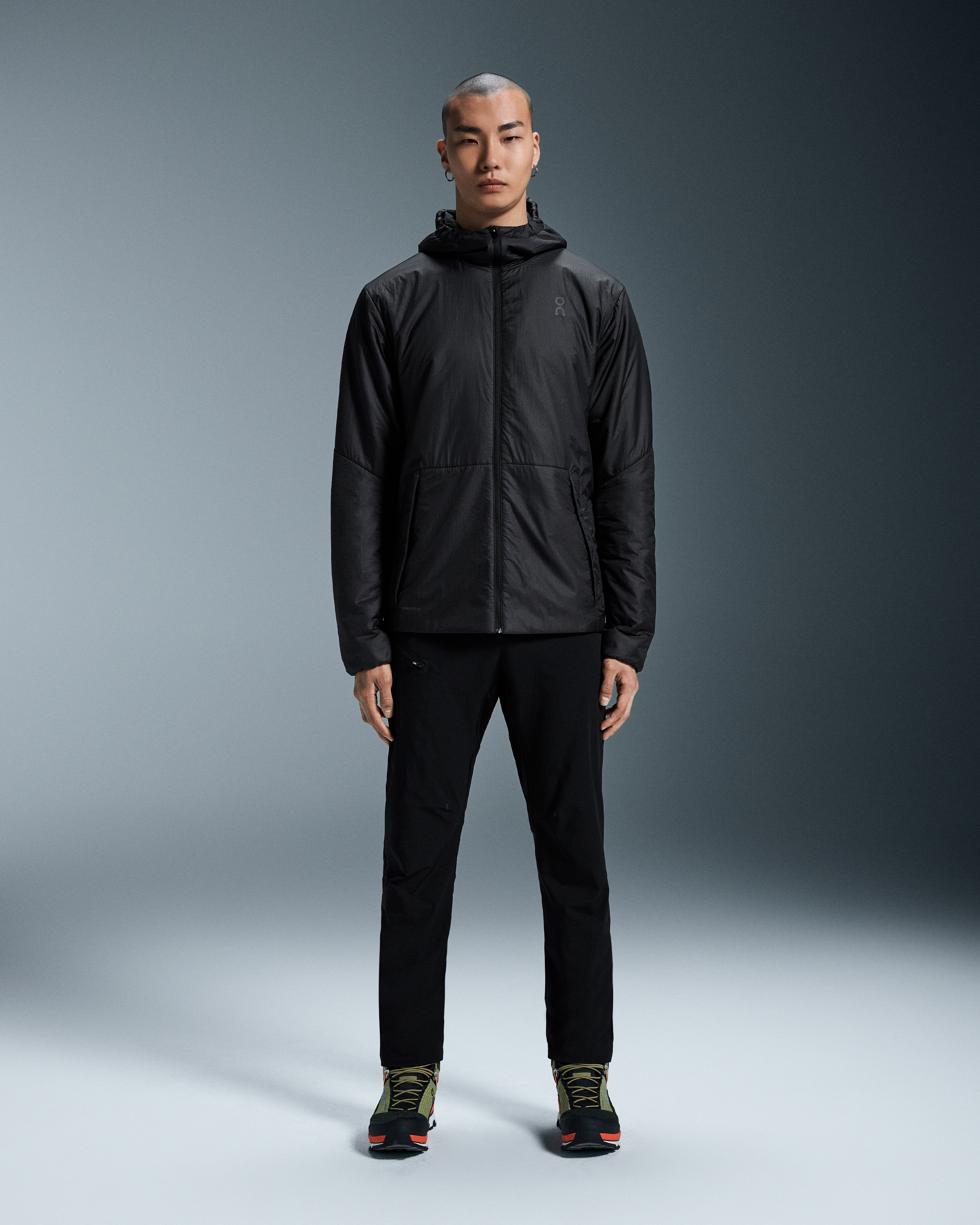 On Trek Jacket Insulated Black Men Jackets
