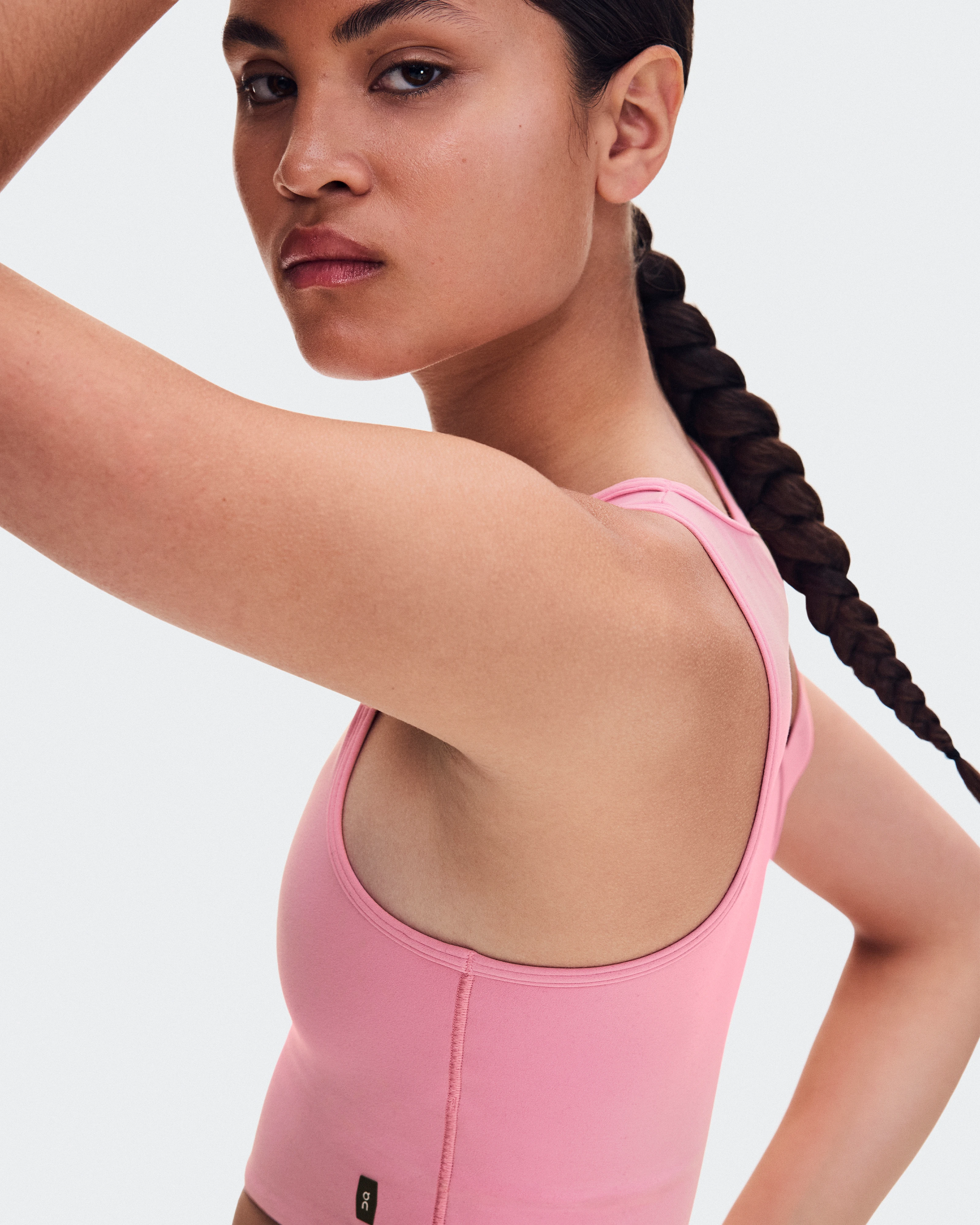 On Studio Asymmetric Crop Magnolia Women Tops and t-shirts