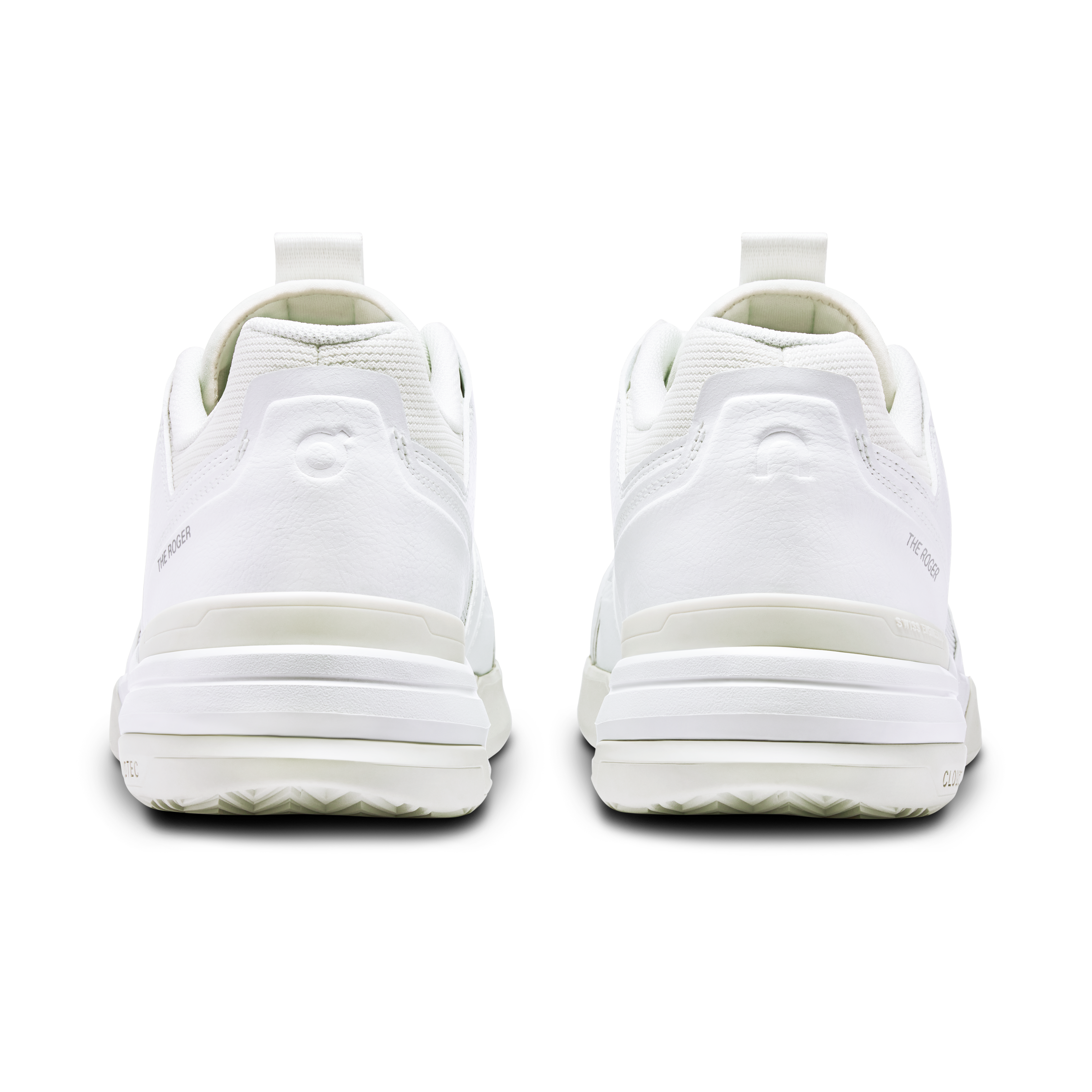 On THE ROGER Clubhouse Pro White & Ice Men Tennis Shoes