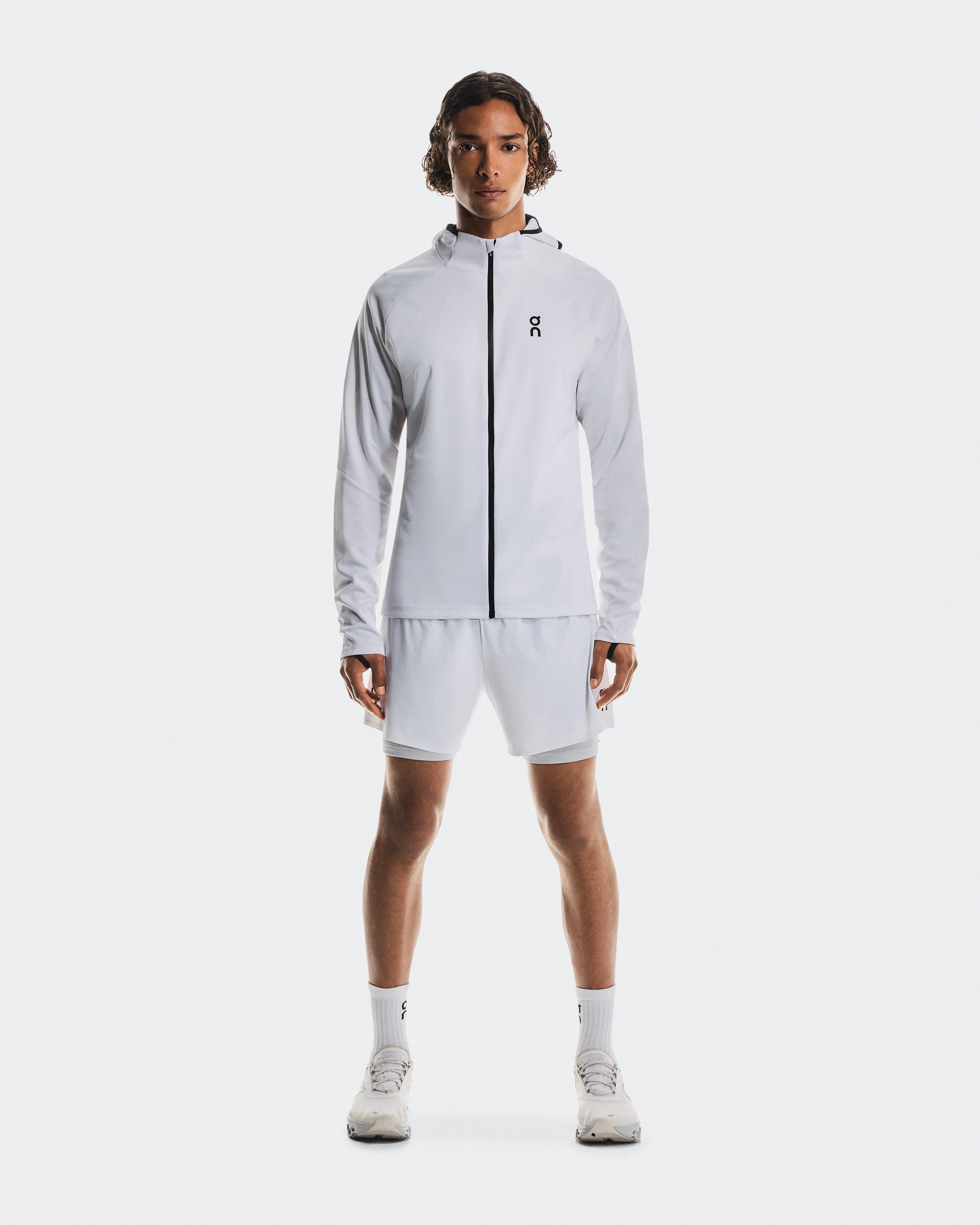 On Climate Zip Hoodie White Men Hoodies and sweatshirts