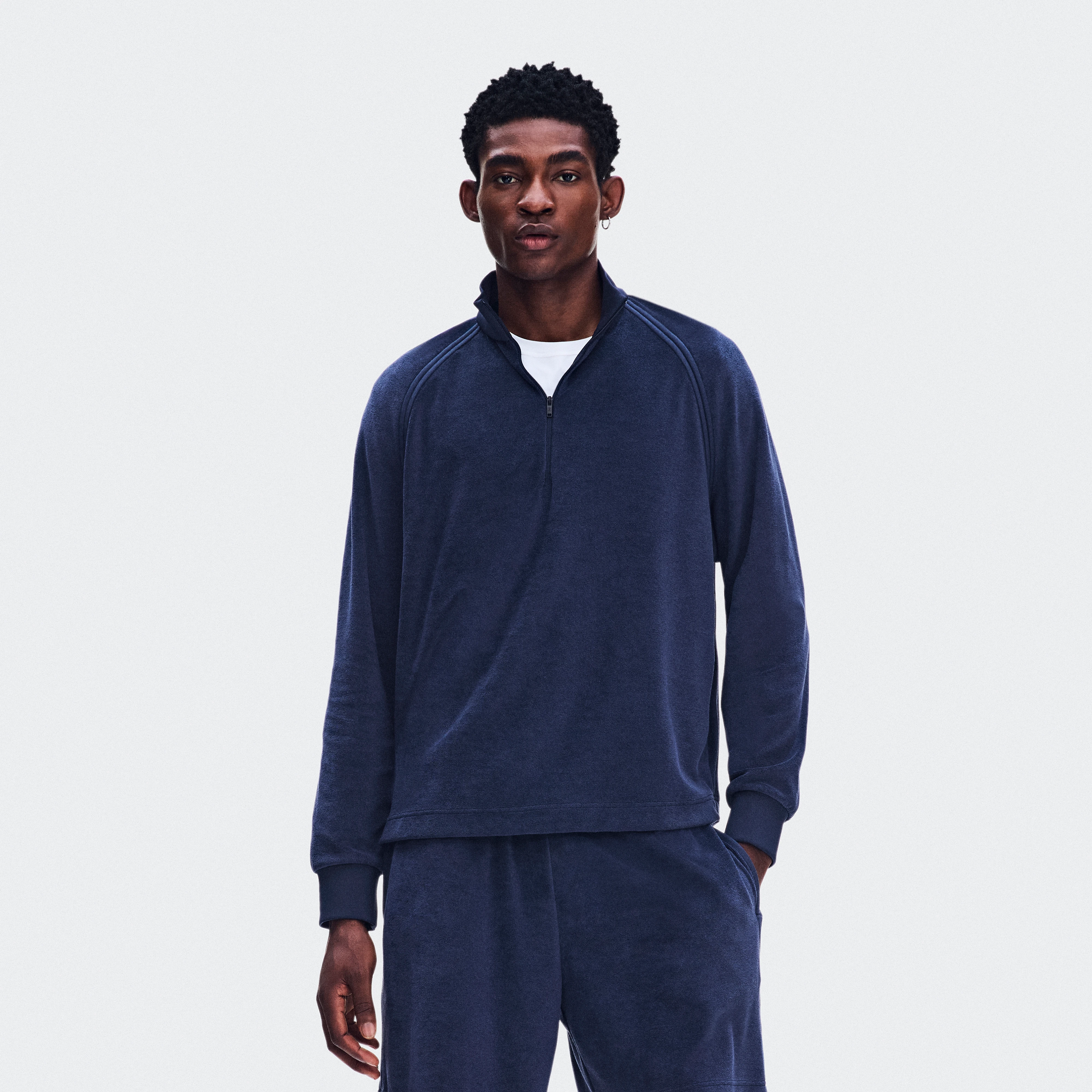 On Courtside Pullover Terry Inkwell Men – Courtside, all-day wear Hoodies and sweatshirts