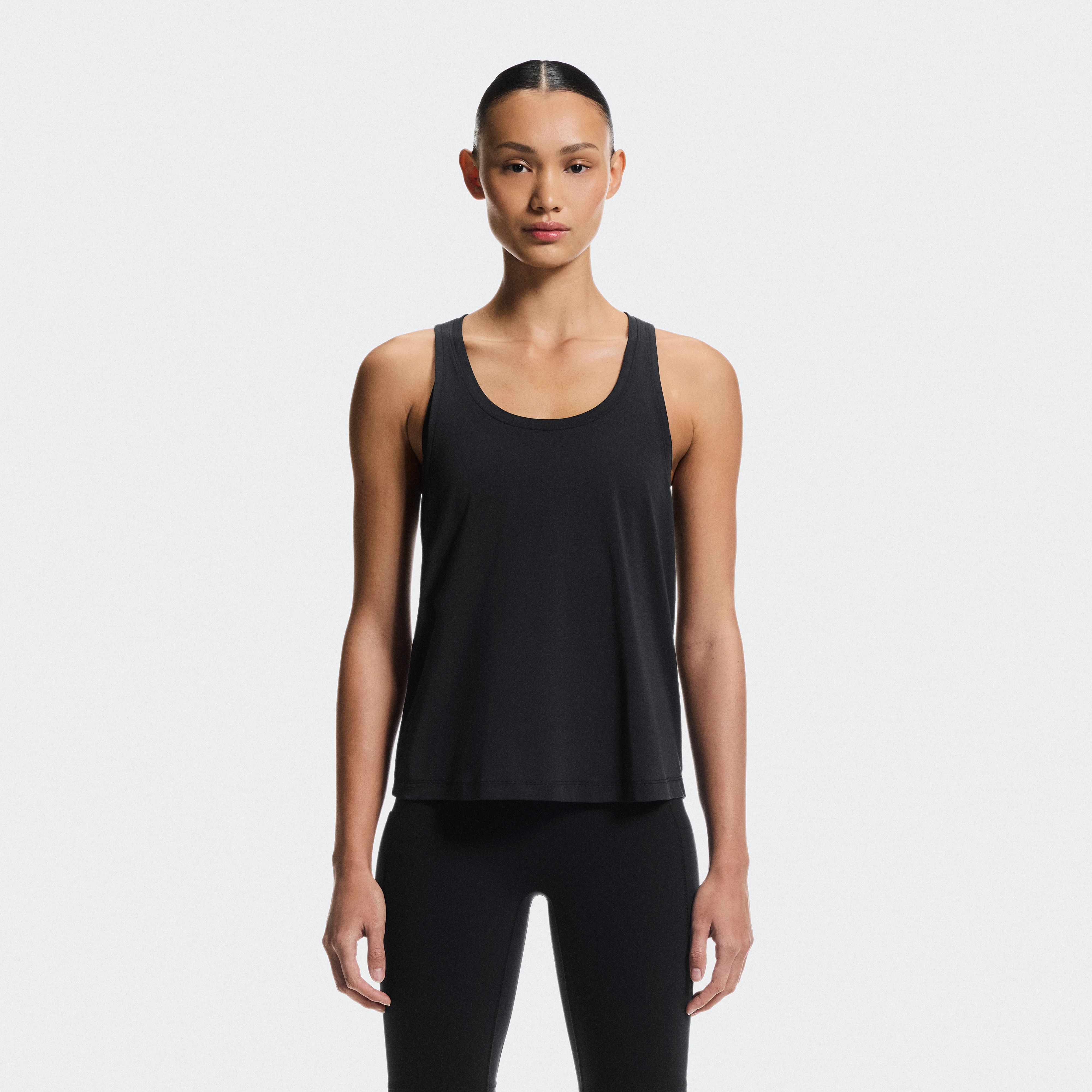 On Focus Tank Black Women – Light workouts, breathable, all-day wear Tops and t-shirts