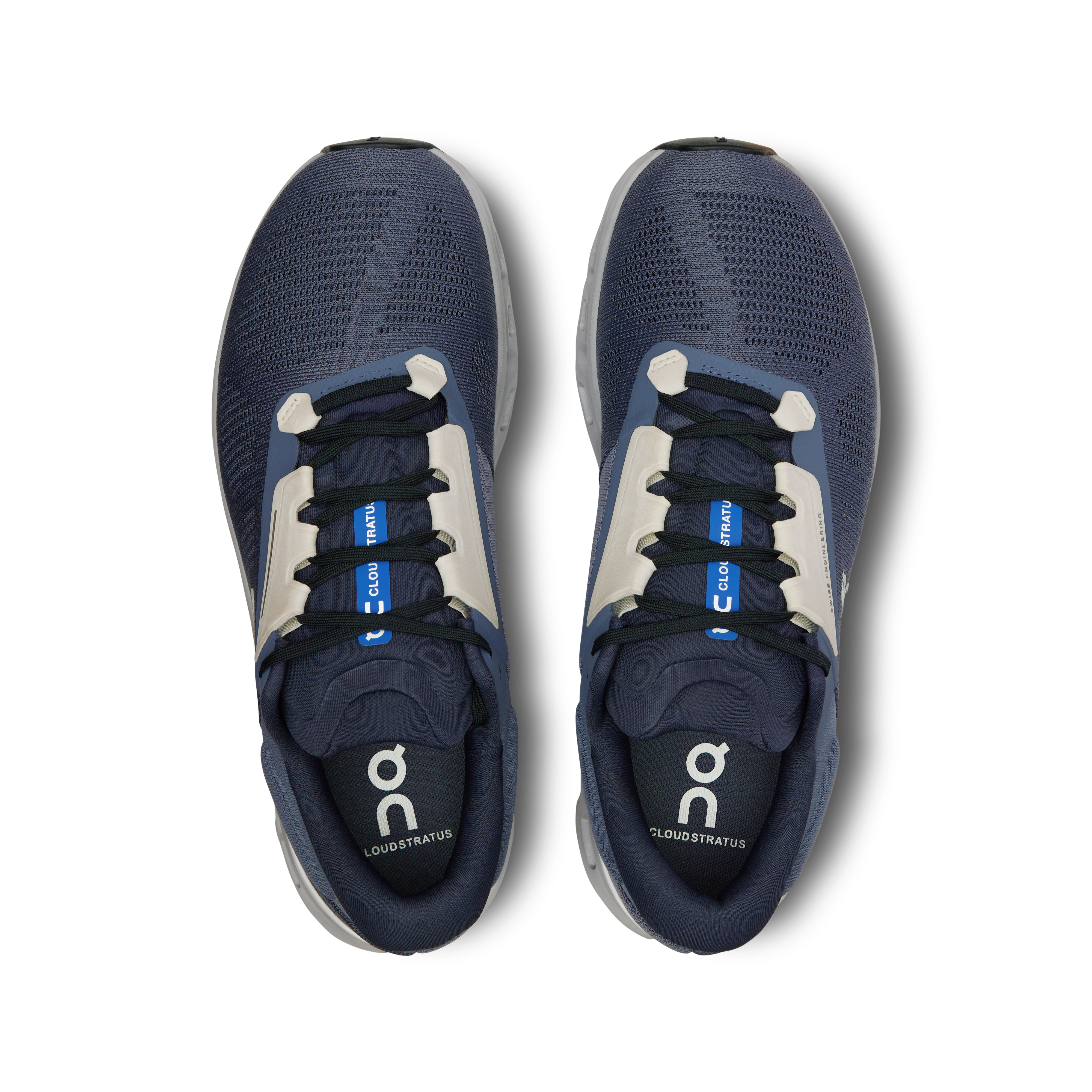 On Cloudstratus 3 Metal & Glacier Men Road running Shoes