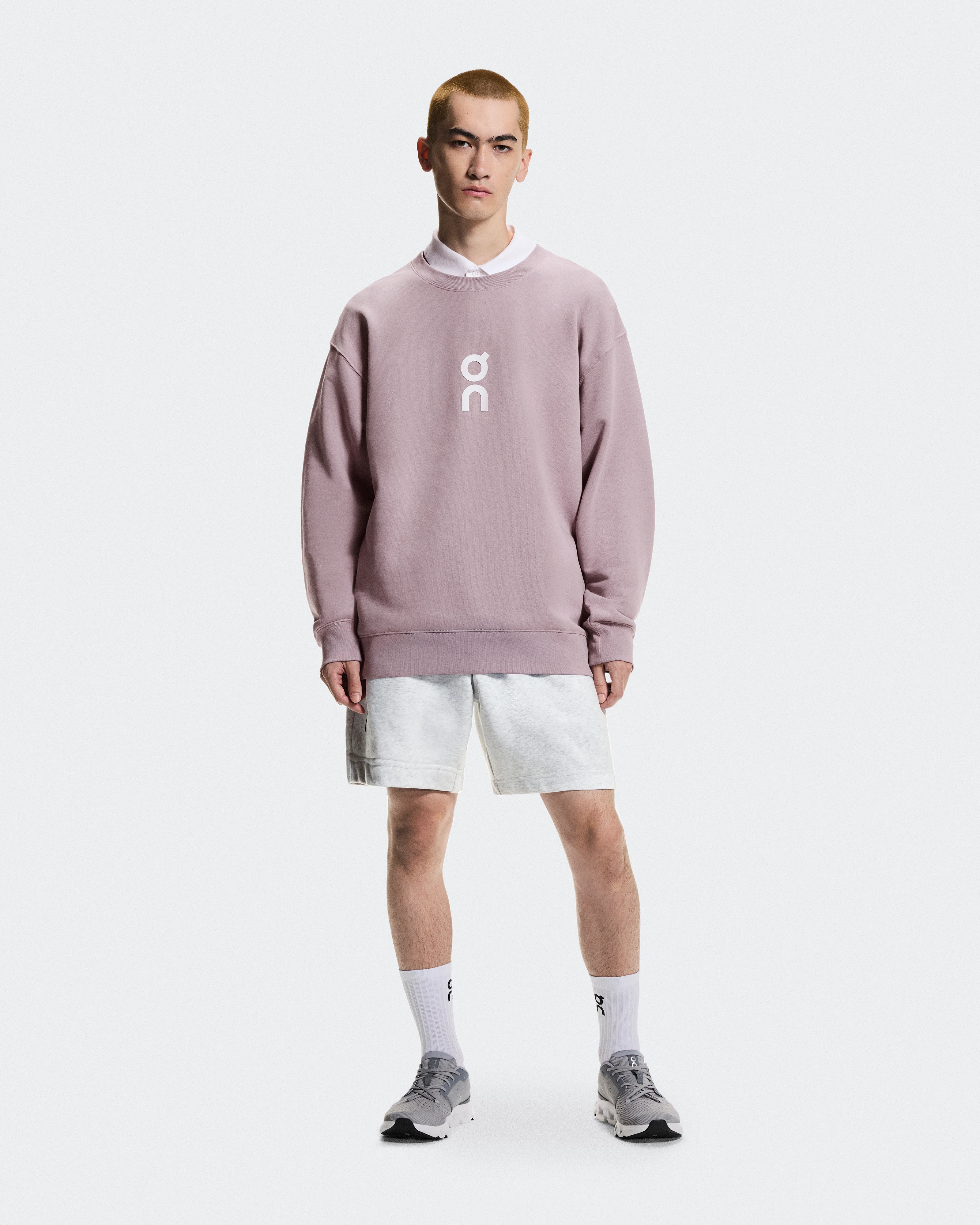 On Club Crew Heron Men Hoodies and sweatshirts
