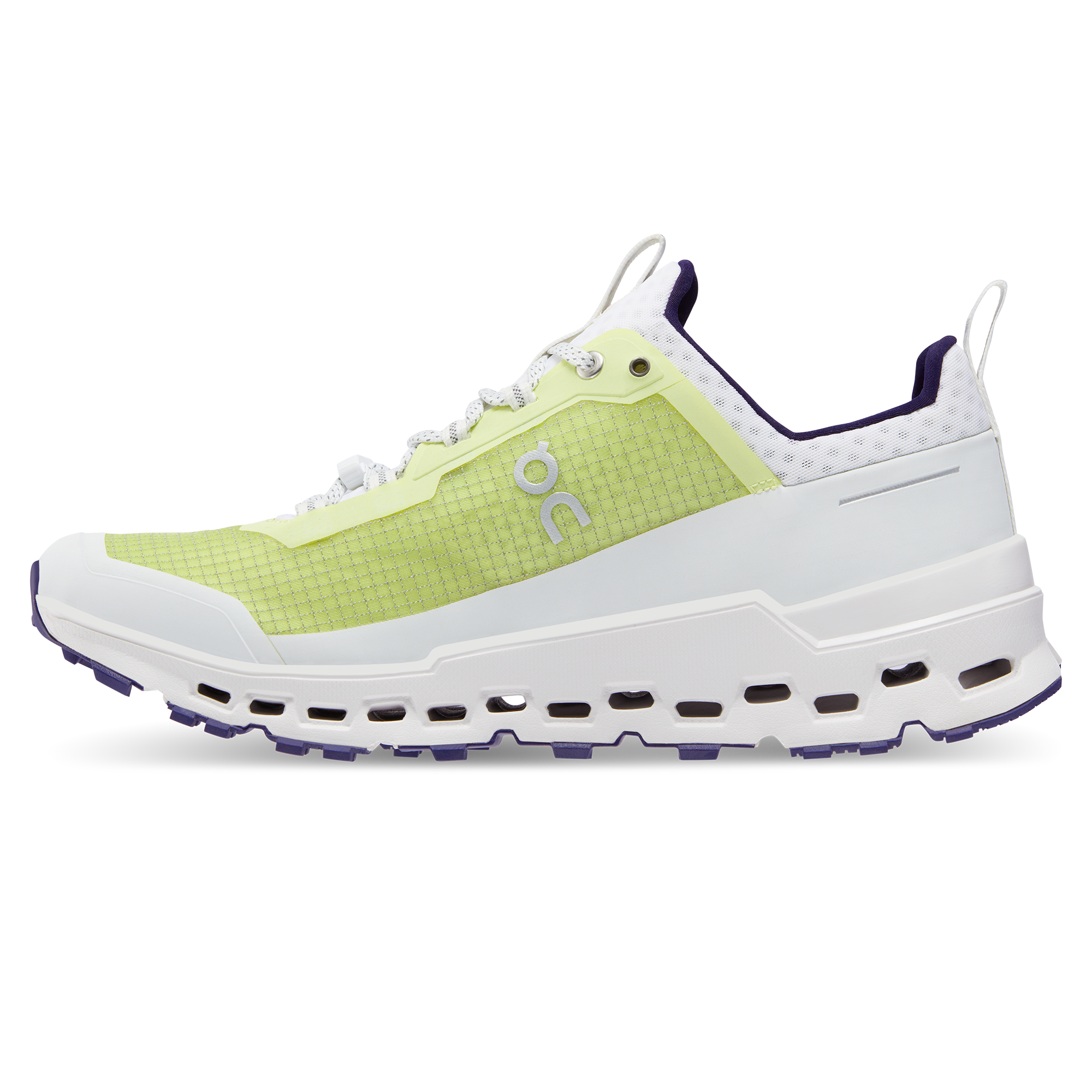 On Cloudultra Fluorite Hay & White Men Trail running Shoes