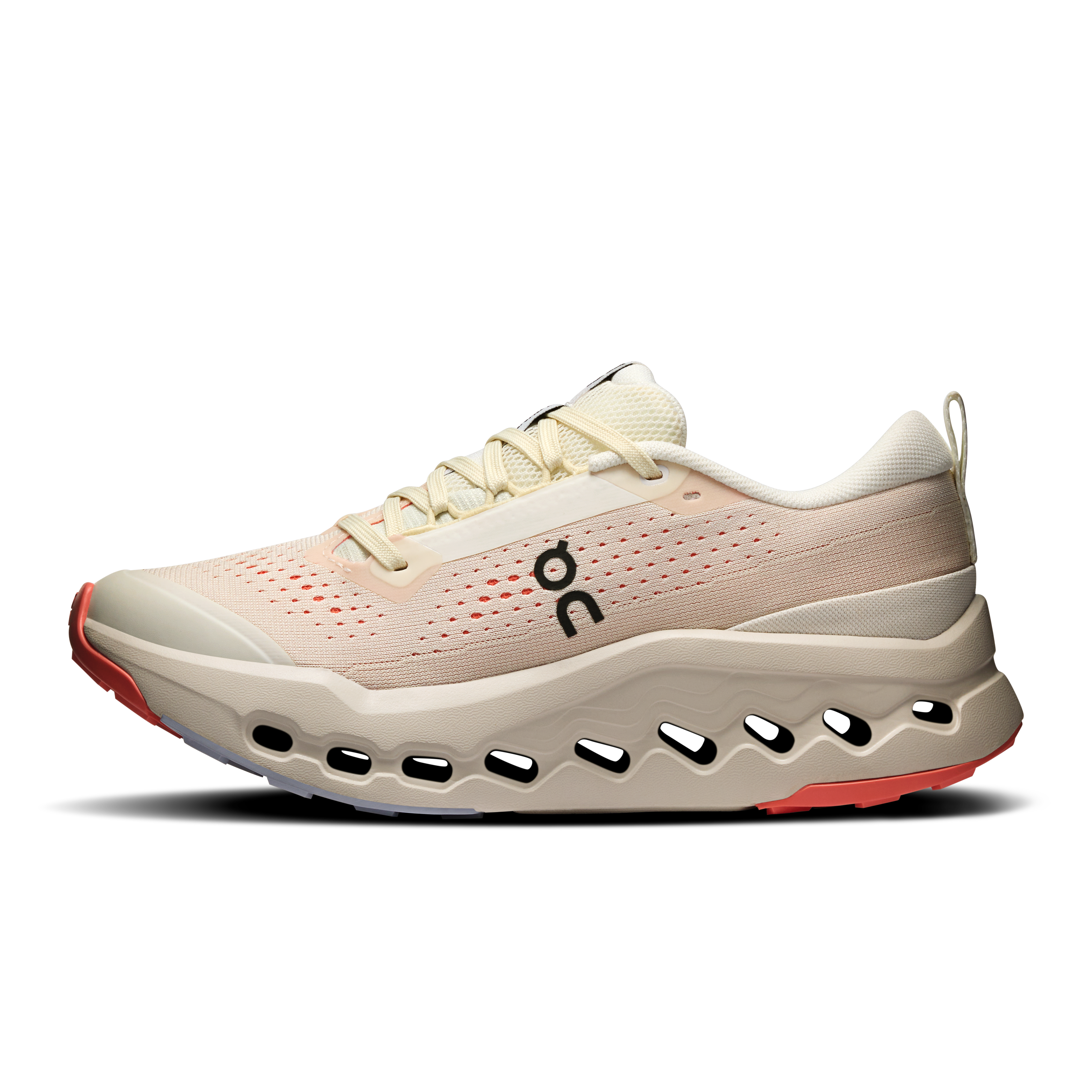 On Cloudsurfer Trail 2 Ivory & Salmon Women Trail running Shoes