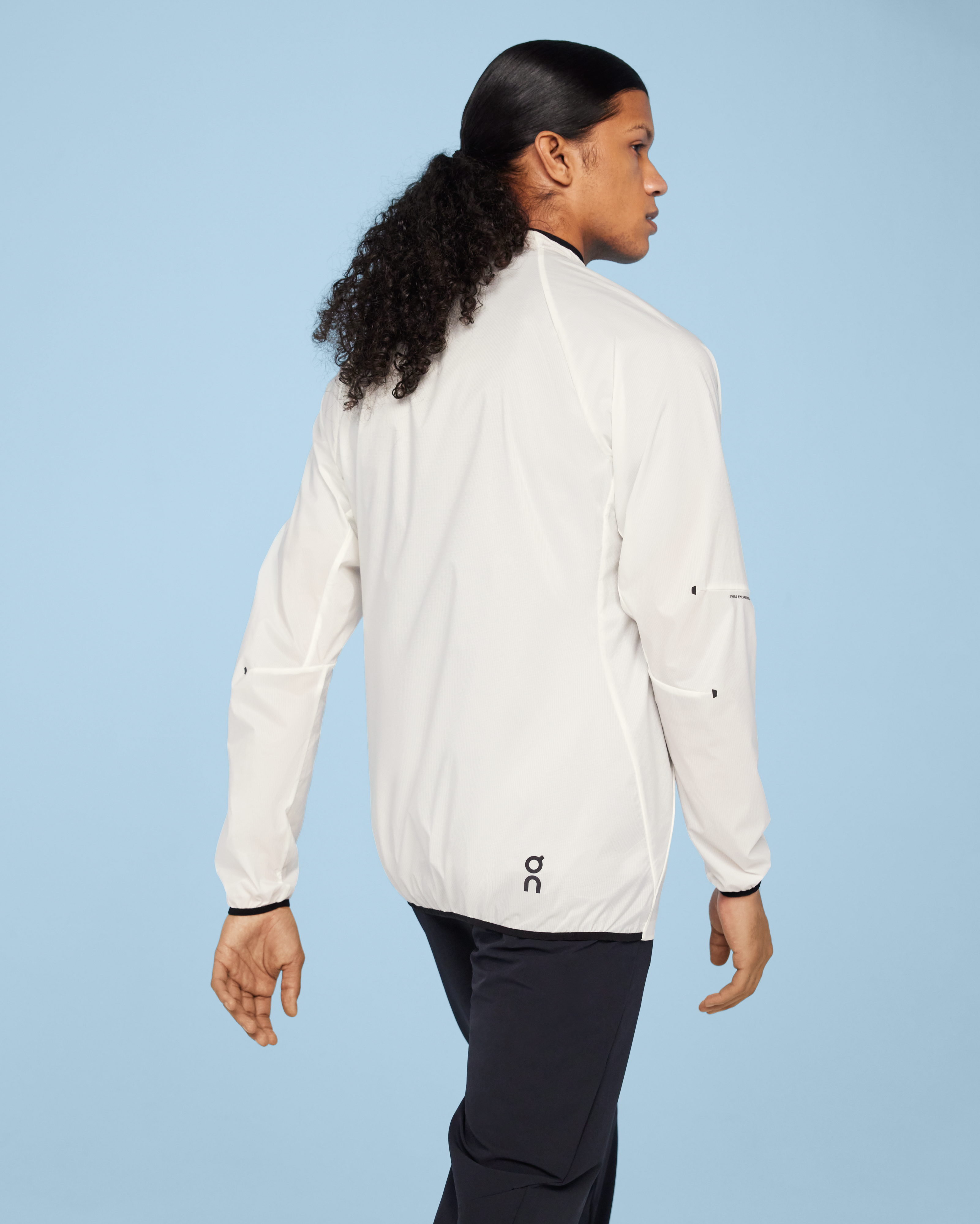 On Active Jacket Undyed-White Men Jackets