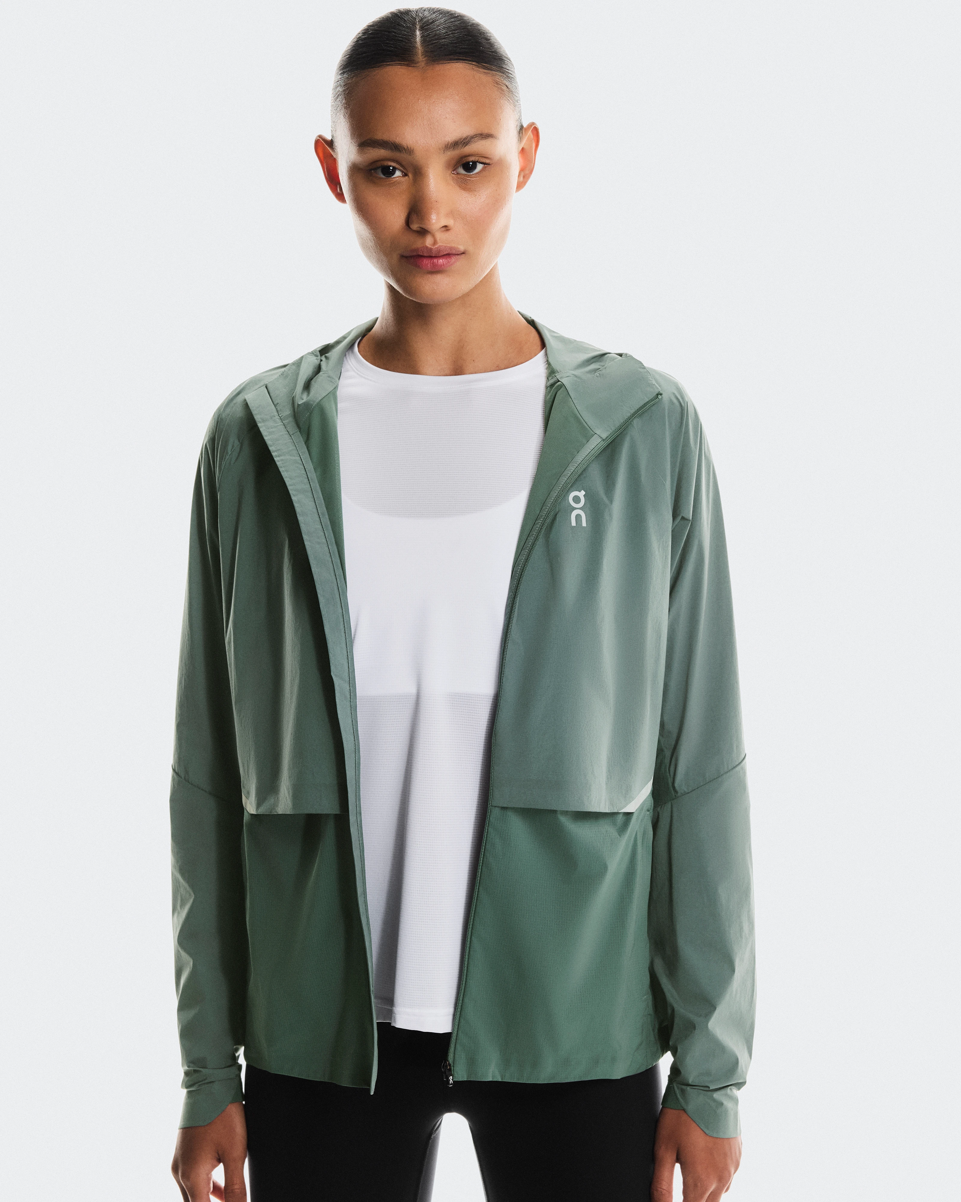 On Core Jacket Olive Women Jackets