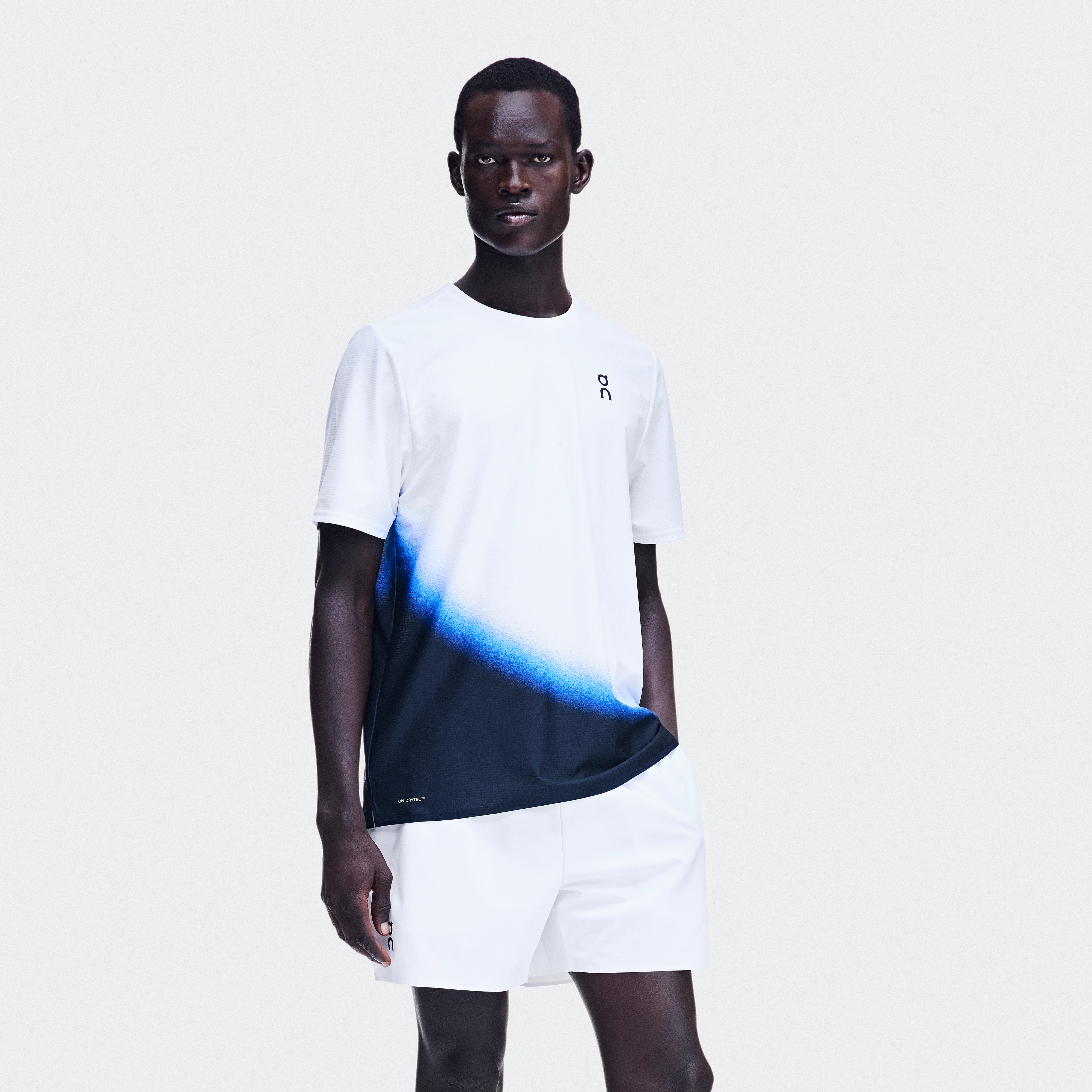 On Court-T Swing White & Jay Men – Tennis, racket sports Tops and t-shirts Tennis