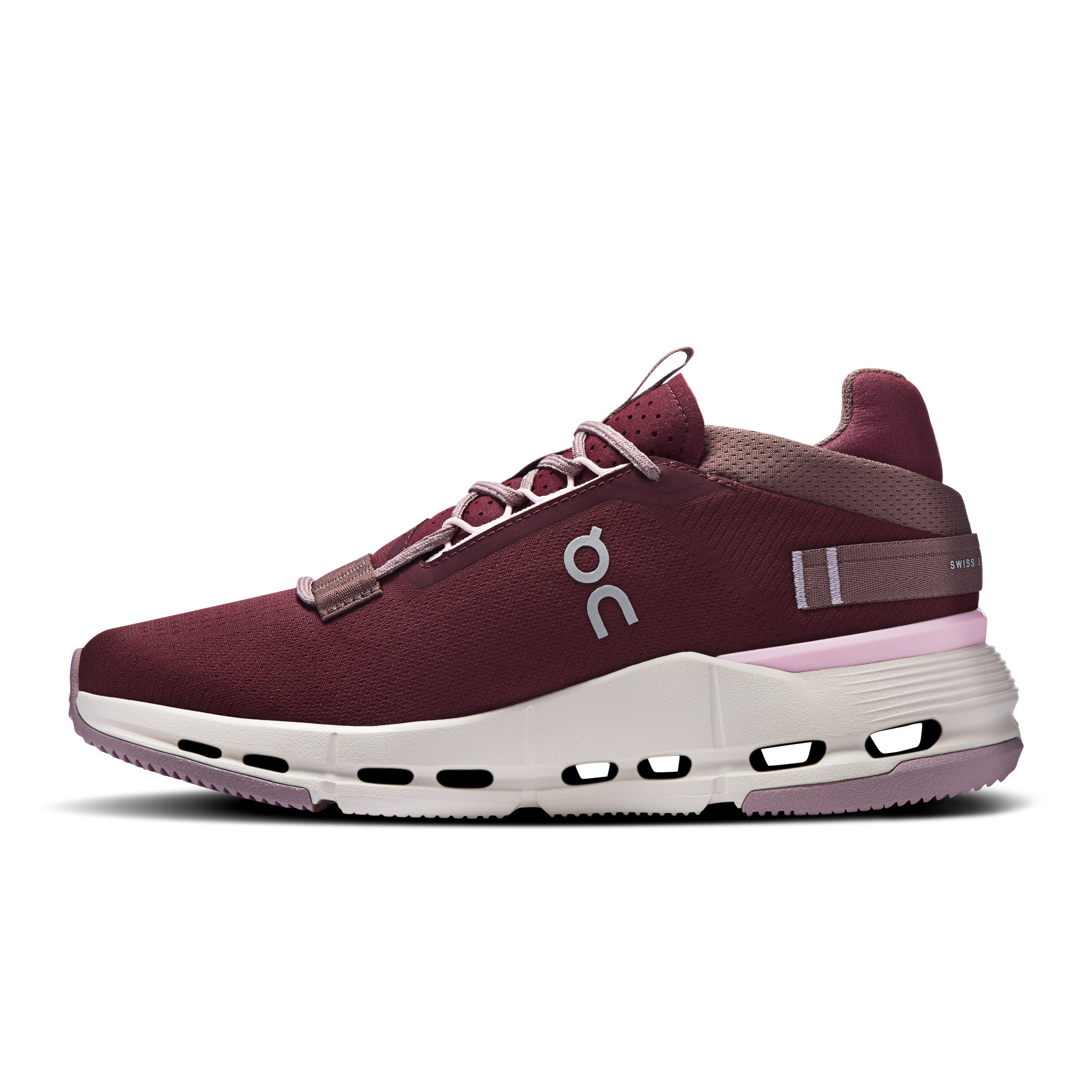 On Cloudnova 2 Maroon & Peony Women Active life Shoes