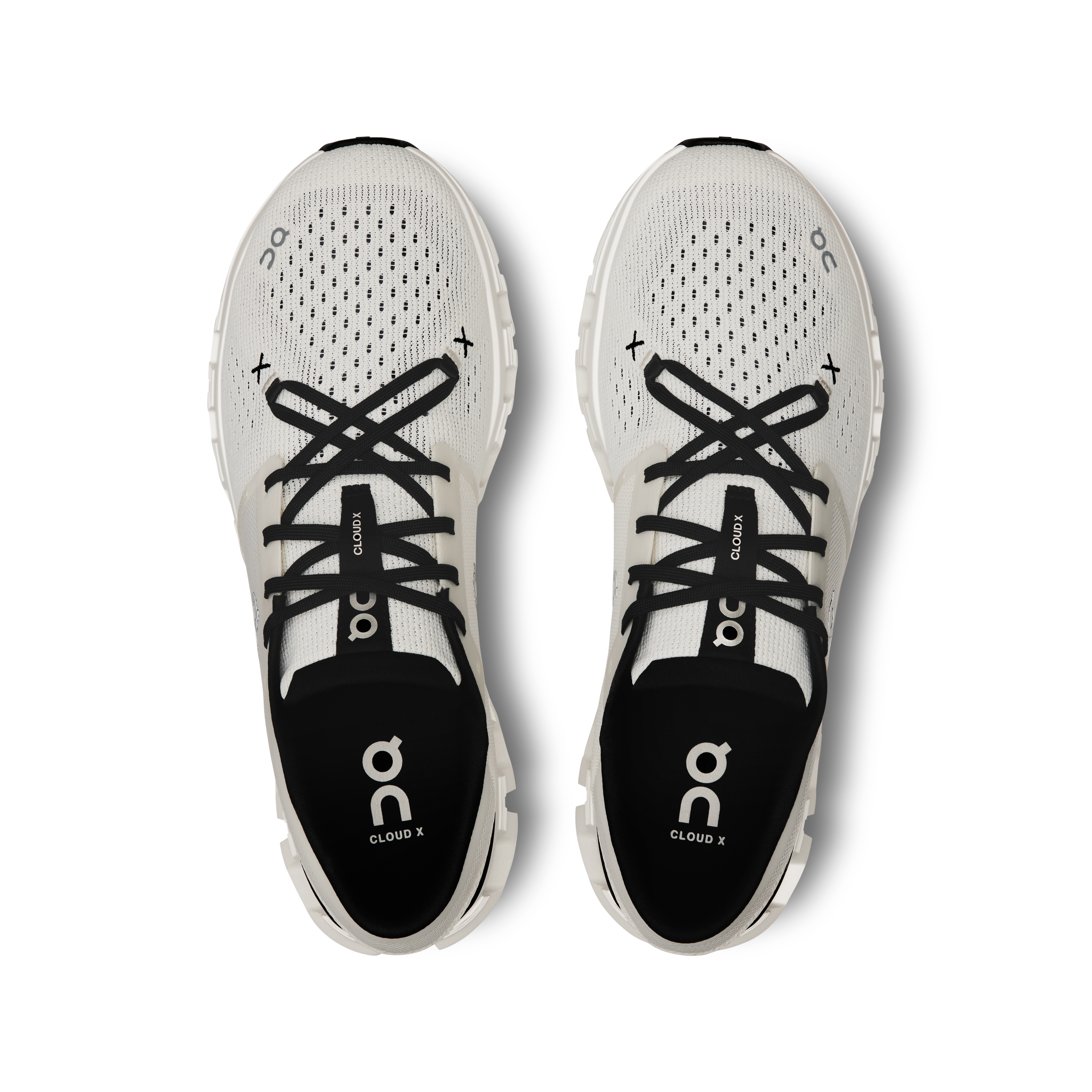 On Cloud X 4 Ivory & Black Men training_shoes Shoes