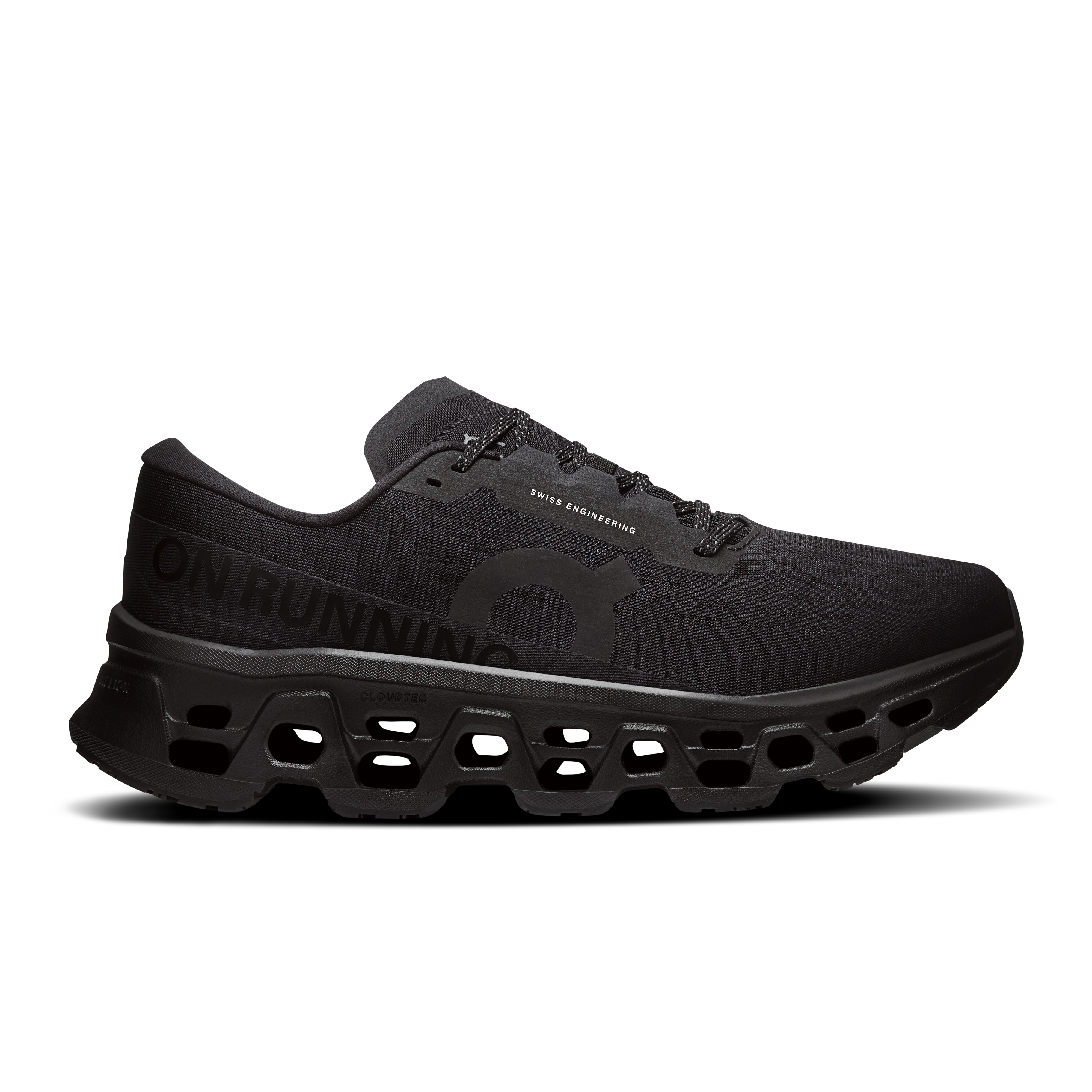 Cloudmonster 3 Wide Road Running Shoe in Black/Black