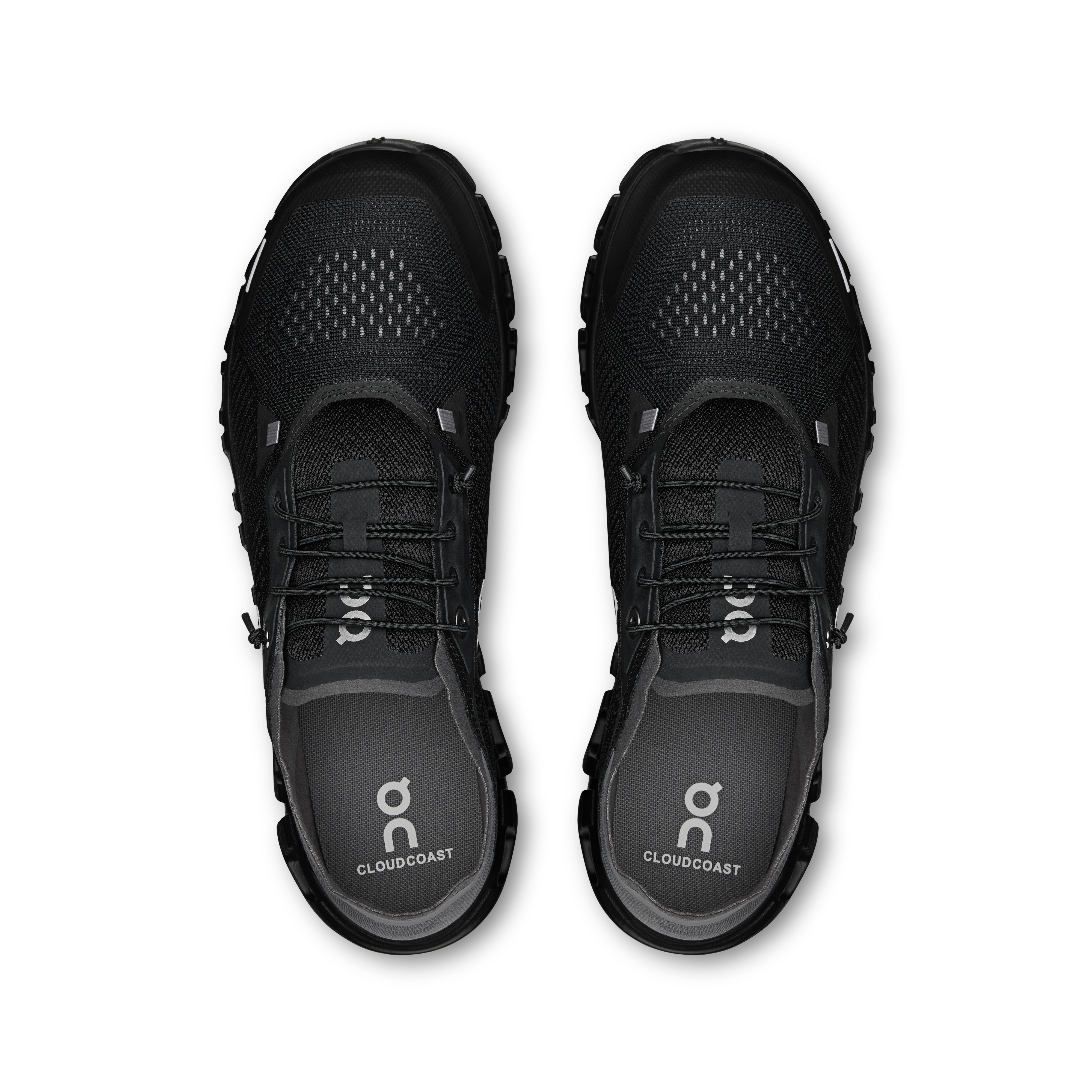 On Cloud 6 Coast Black & Rock Men Active life Shoes