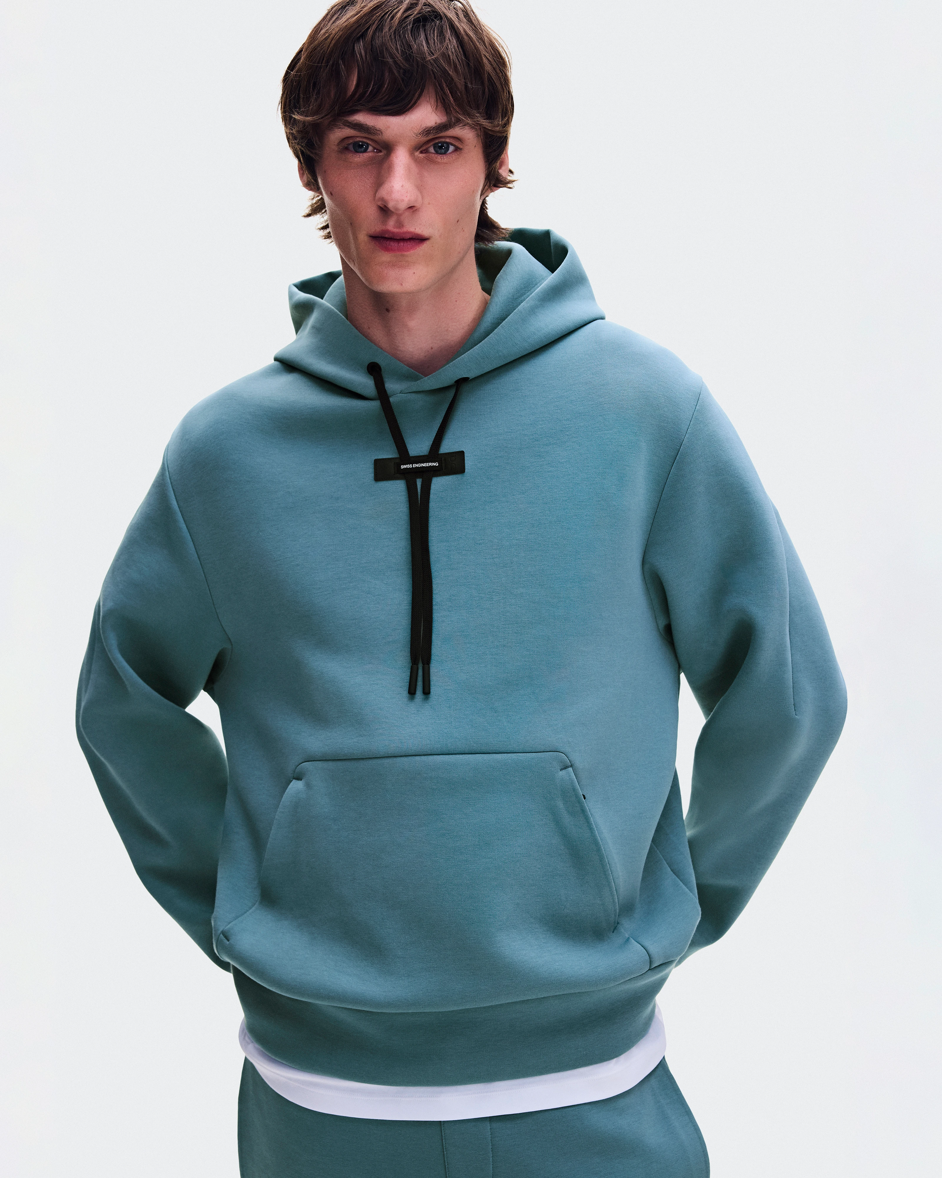 On Focus Tech Hoodie Agave Men Hoodies and sweatshirts