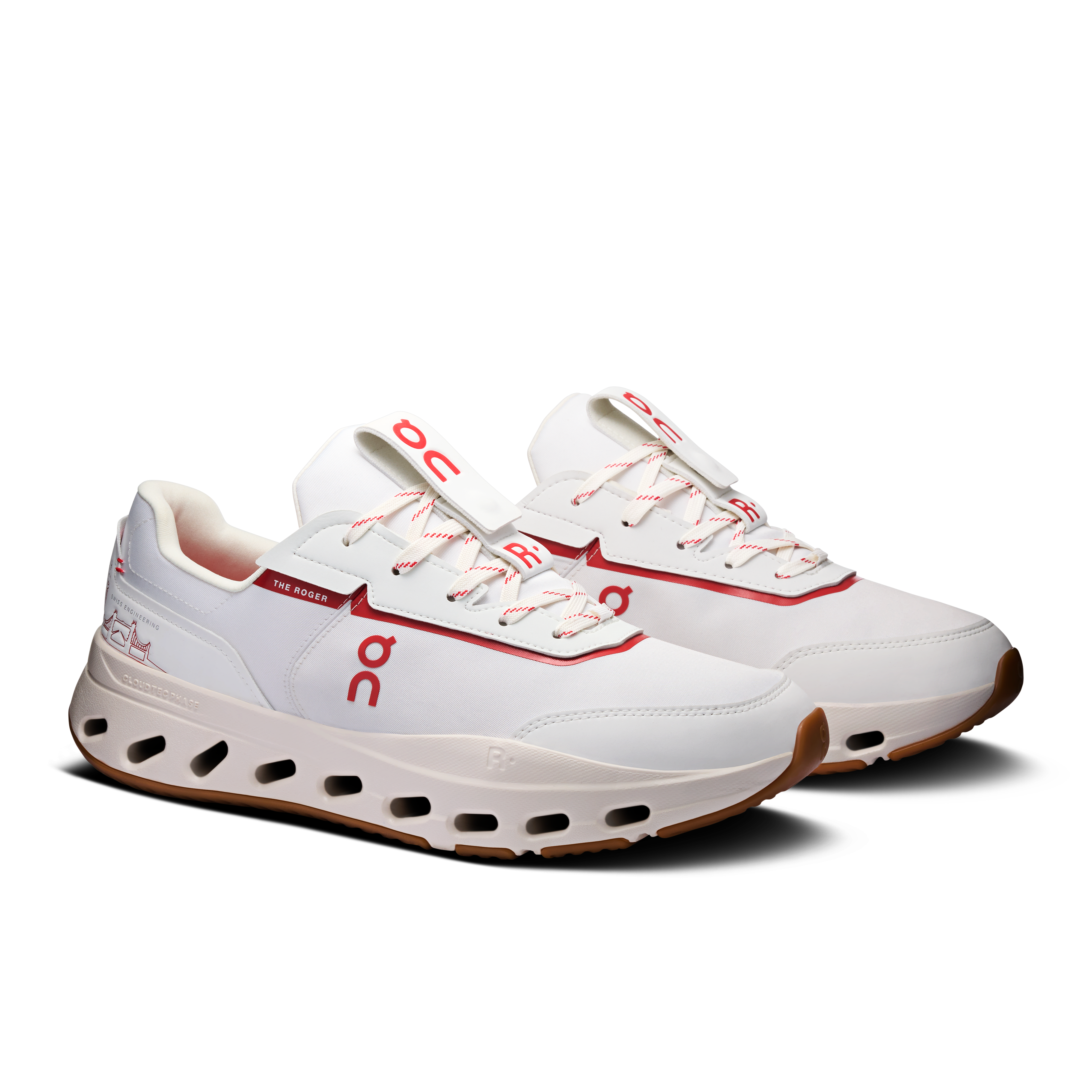 On THE ROGER Wildcard LC White & Robin Men Active life Shoes