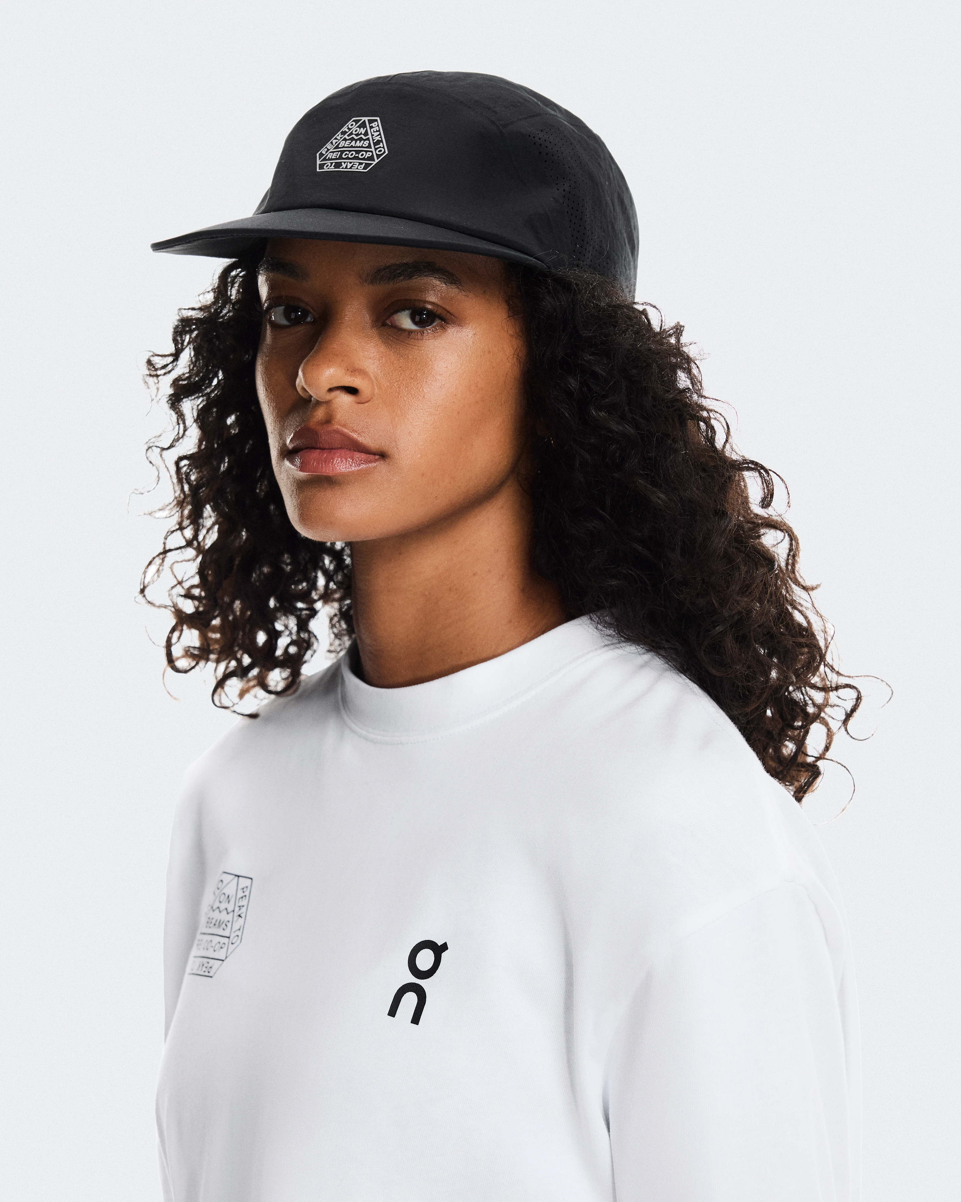 On Performance Cap BEAMS REI Black Unisex Headwear