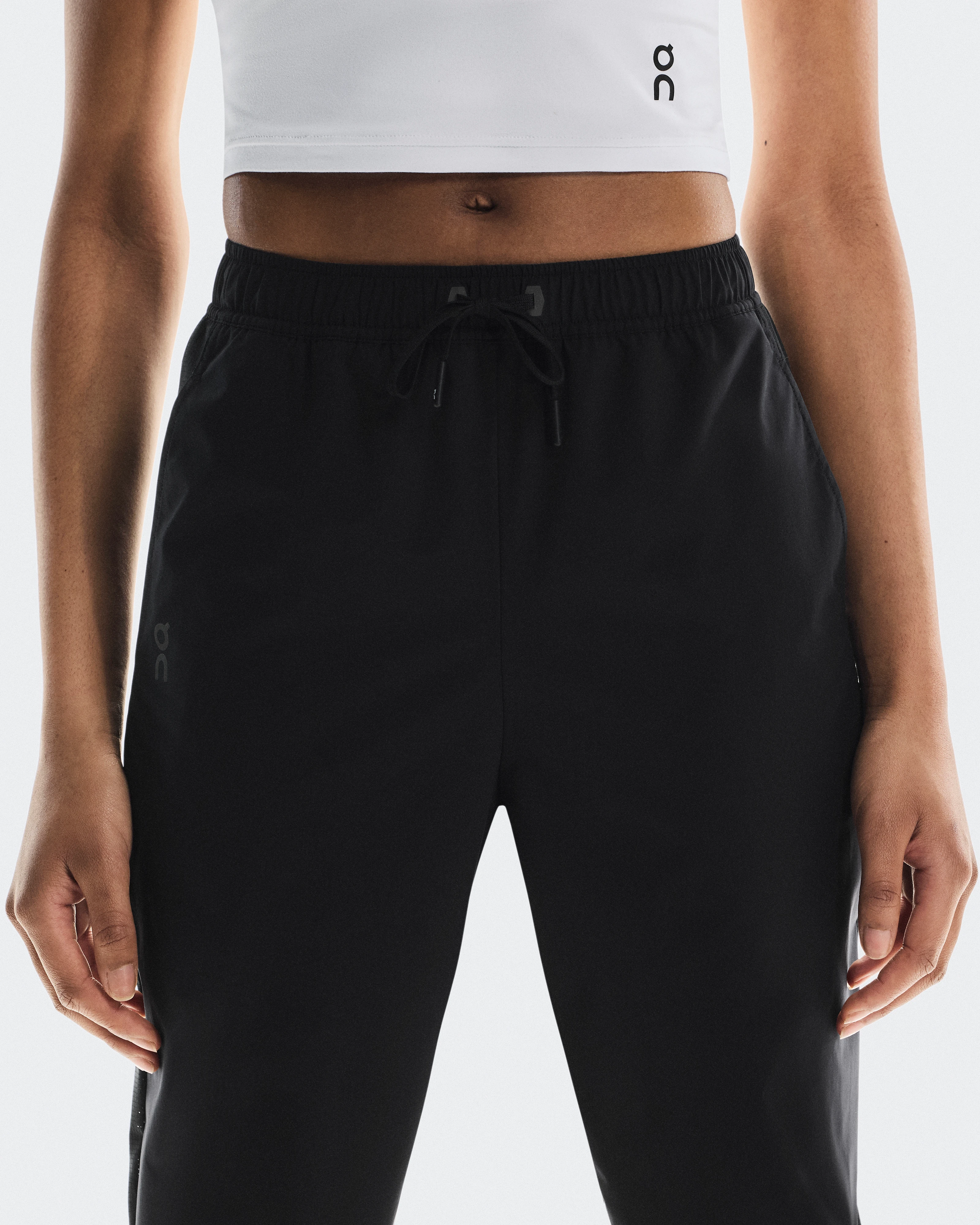 On Track Pants Black Women Pants