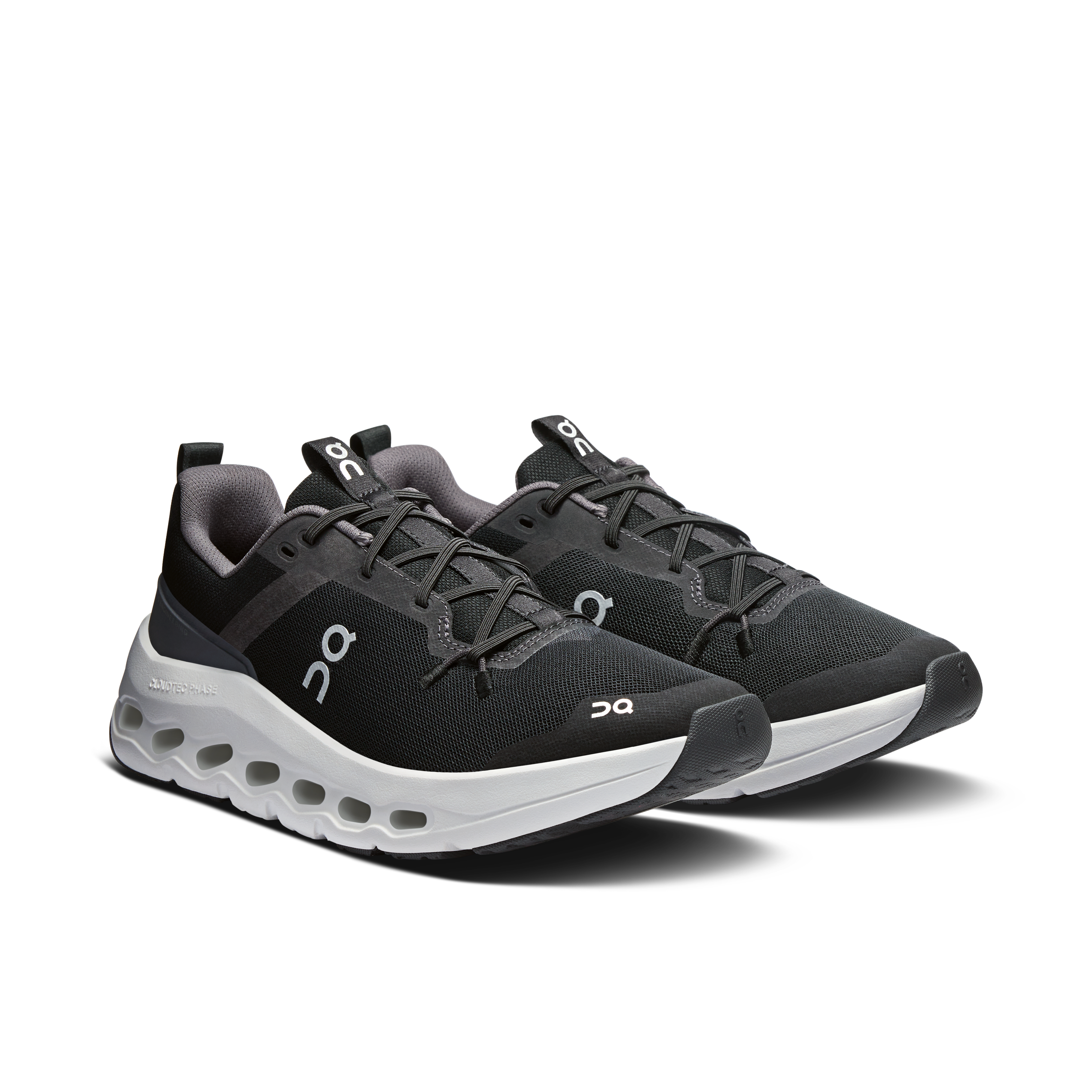 On Cloudleap Black & White Youth Active life Shoes