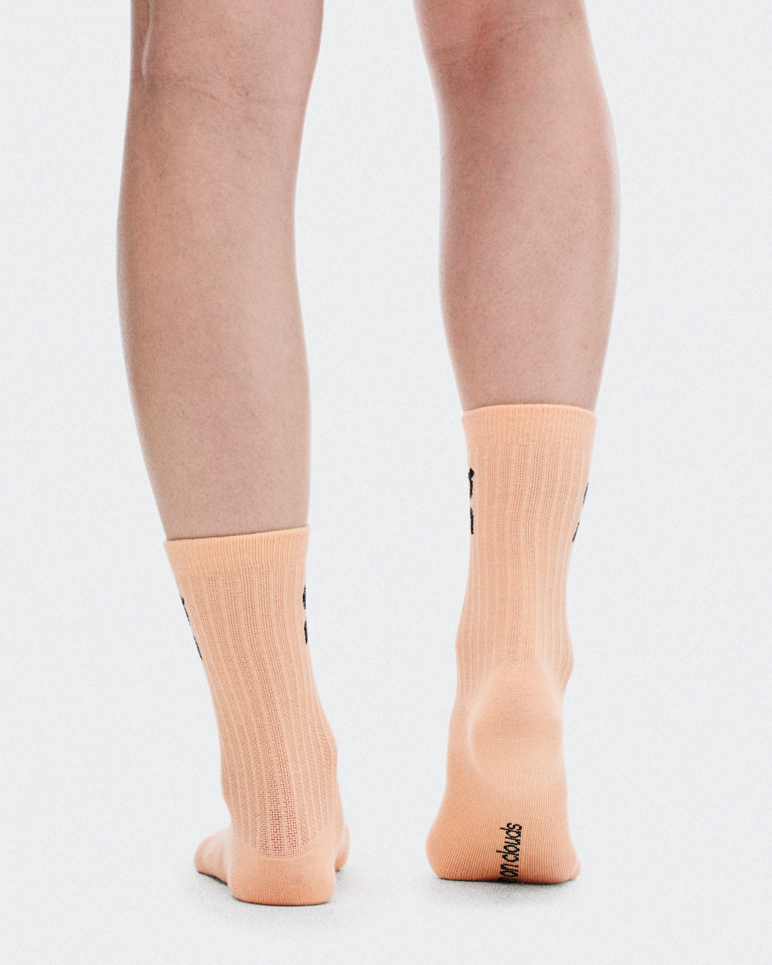 On Logo Sock High 3P Sherbet & Rhodonite Unisex Socks