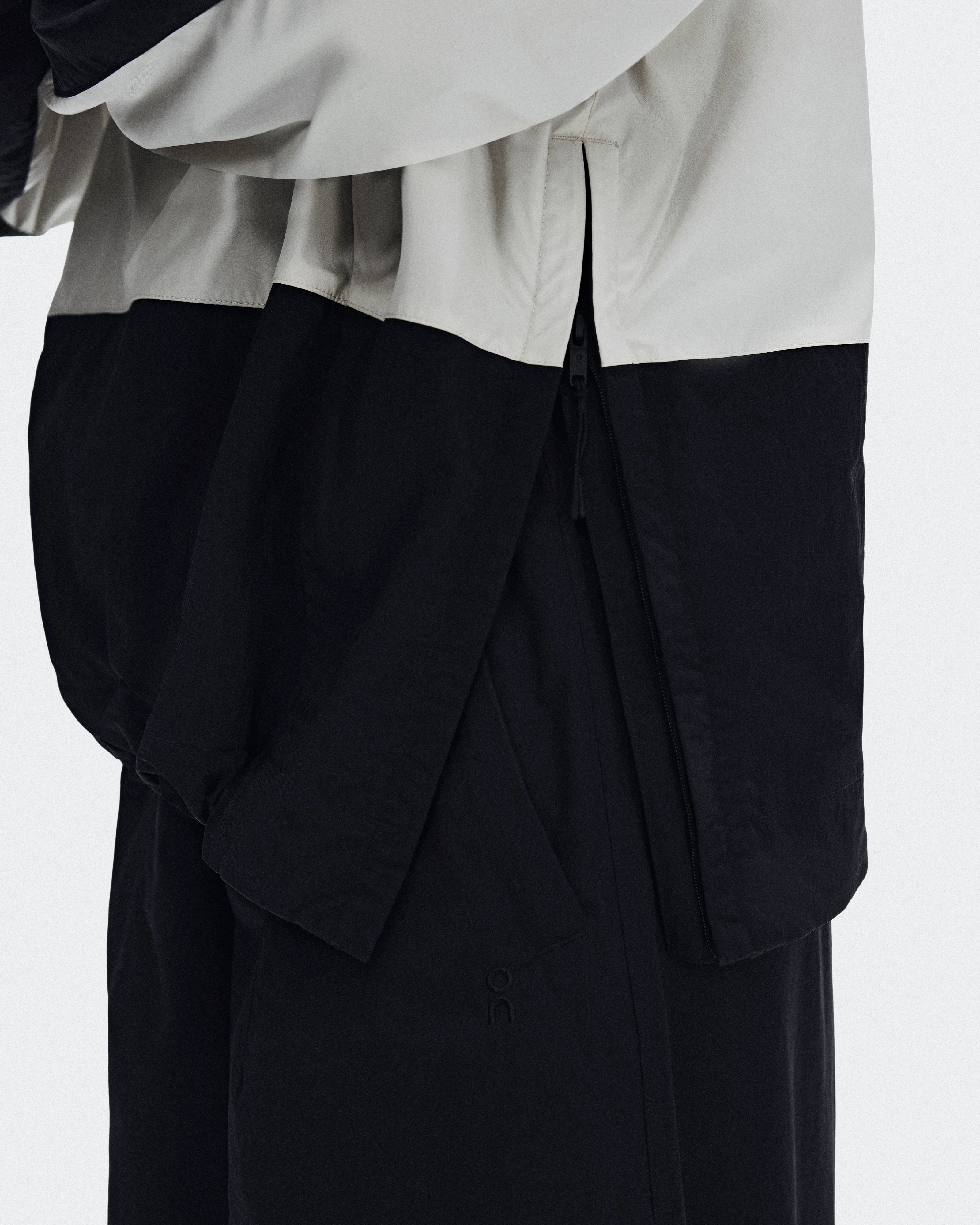 On Half-Zip Anorak Black Women Jackets