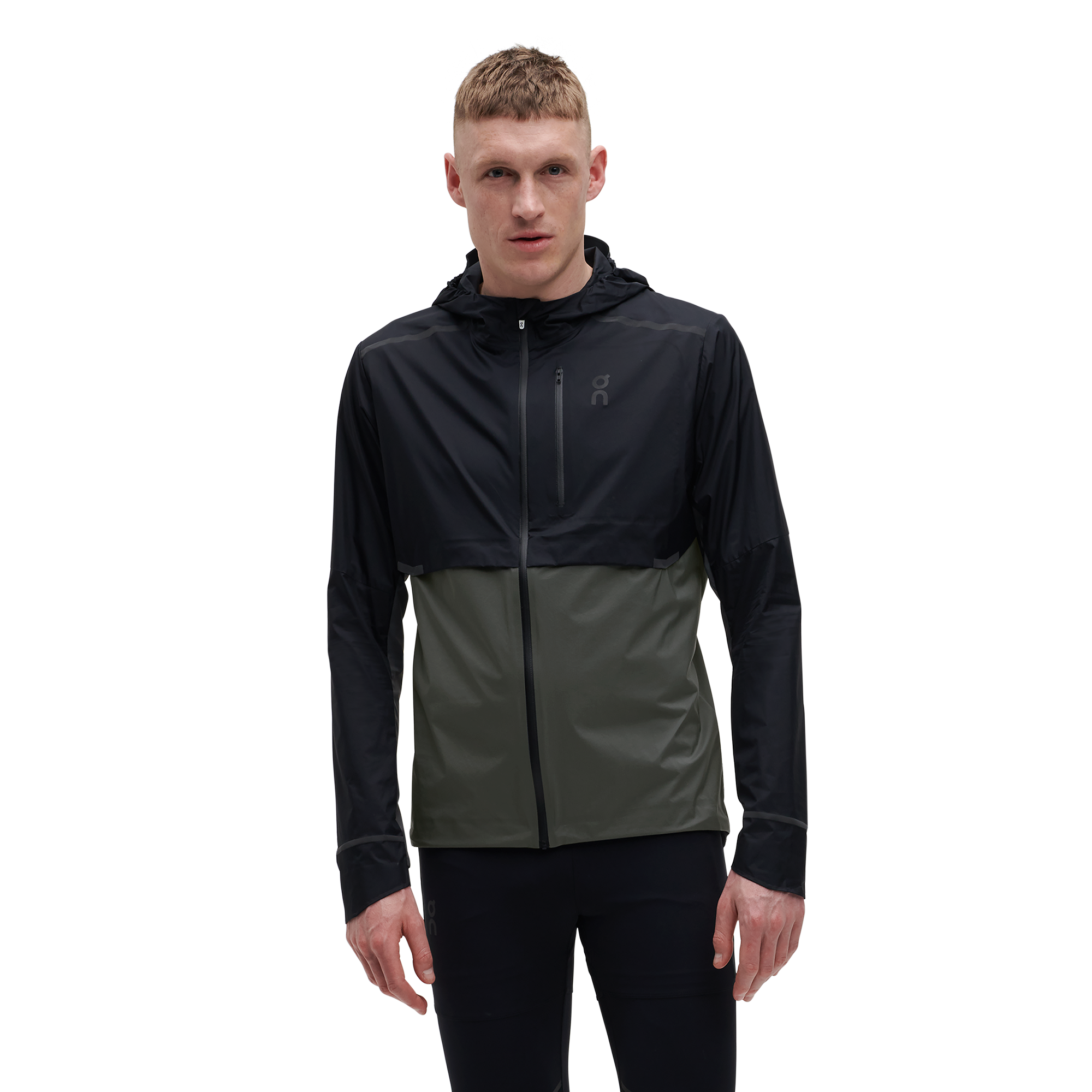 Weather Jacket in Black/Shadow