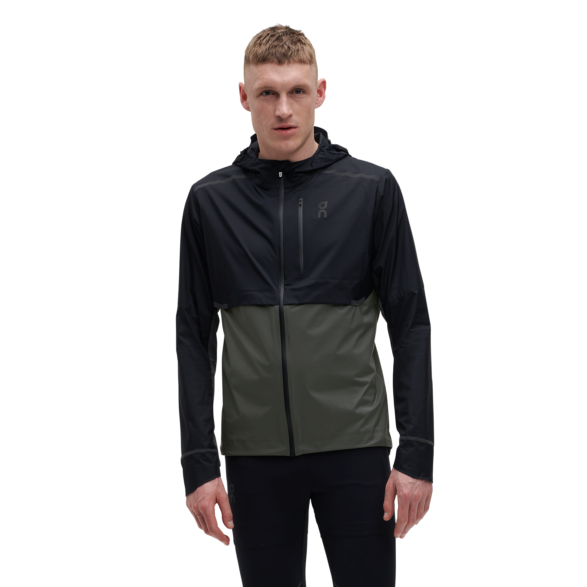 On Weather Jacket Black & Shadow Men – Training, ultralight protection, water-repellent Jackets