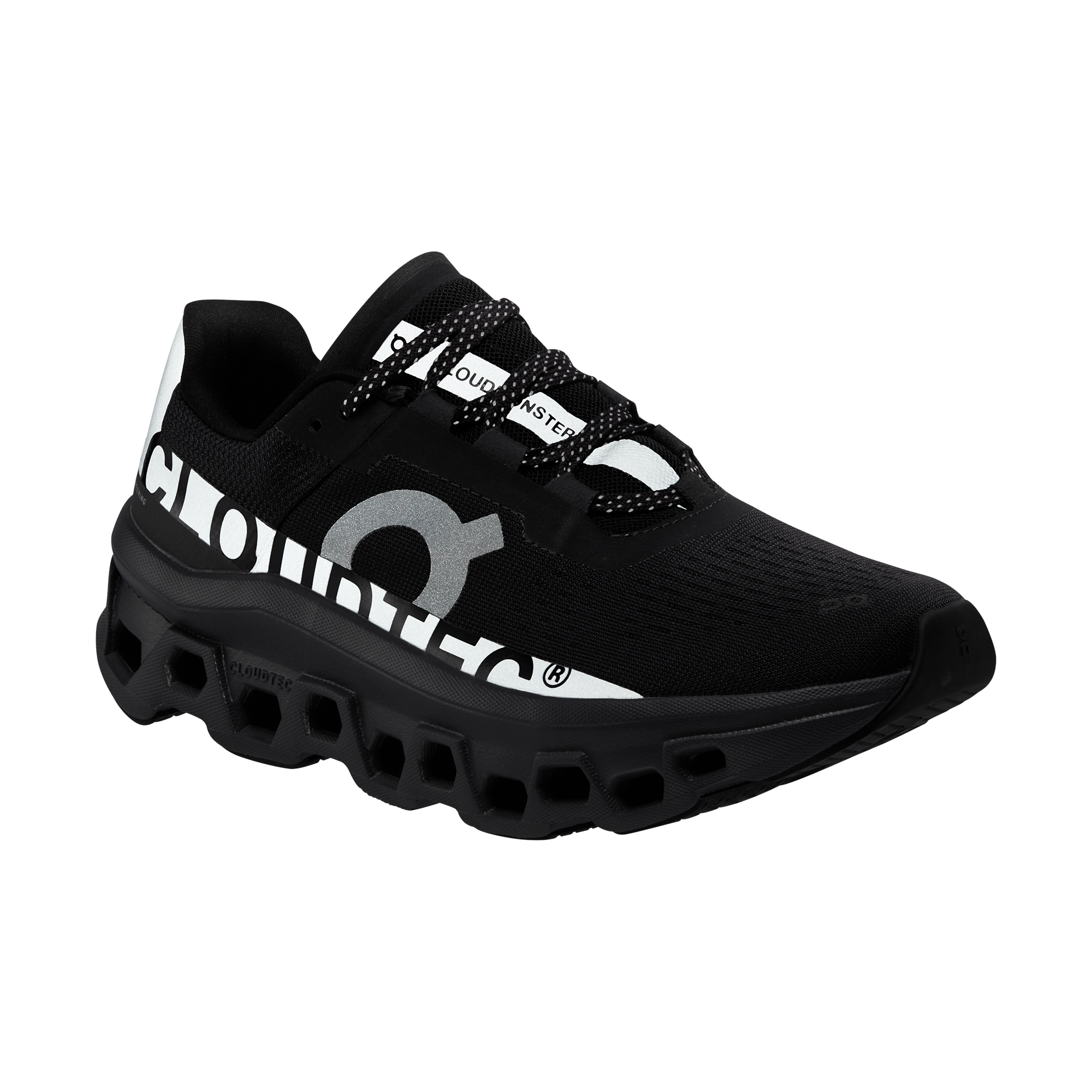 On Cloudmonster Lumos Black Women Road running Shoes