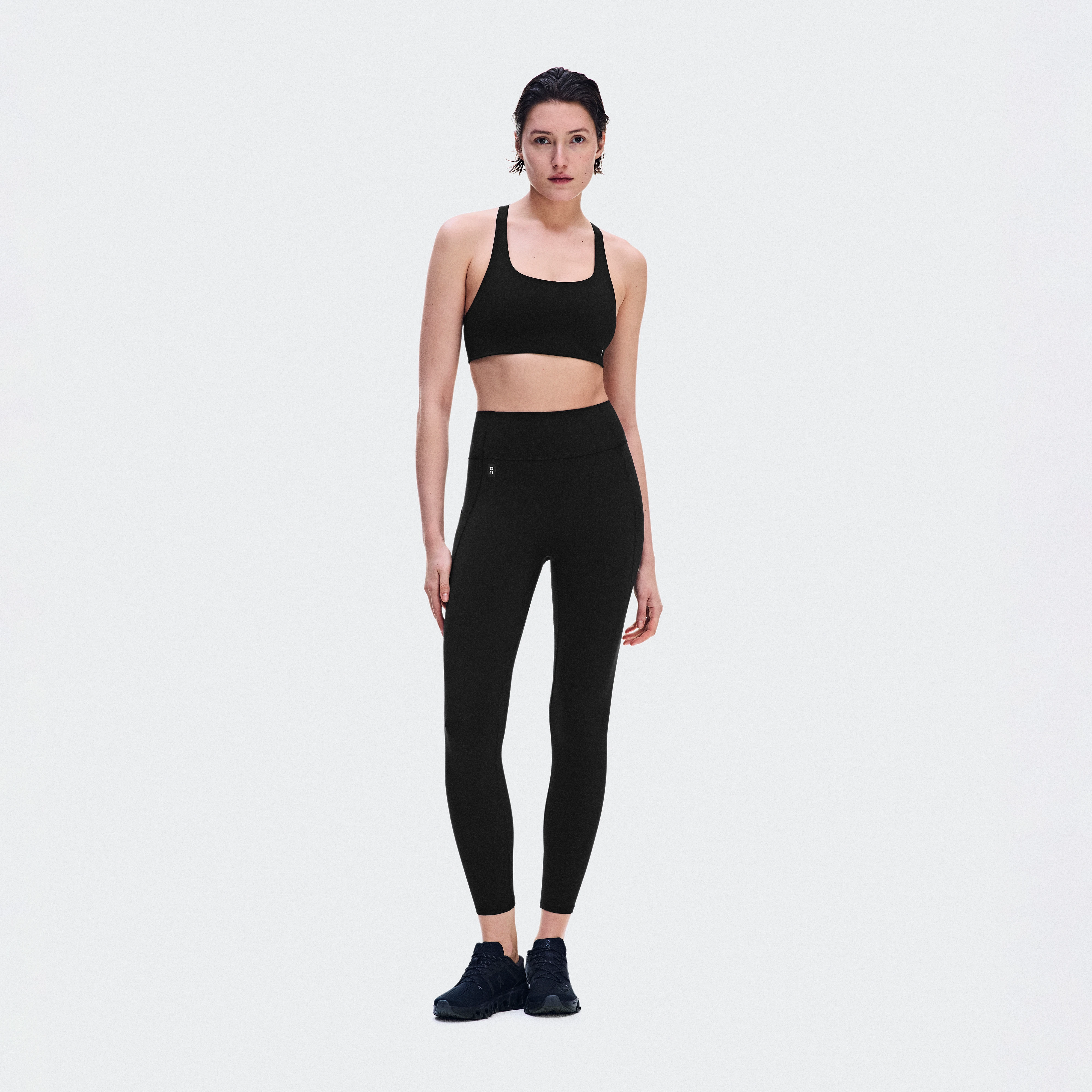 On Studio Leggings 7/8 Black Women – Low-impact training Tights