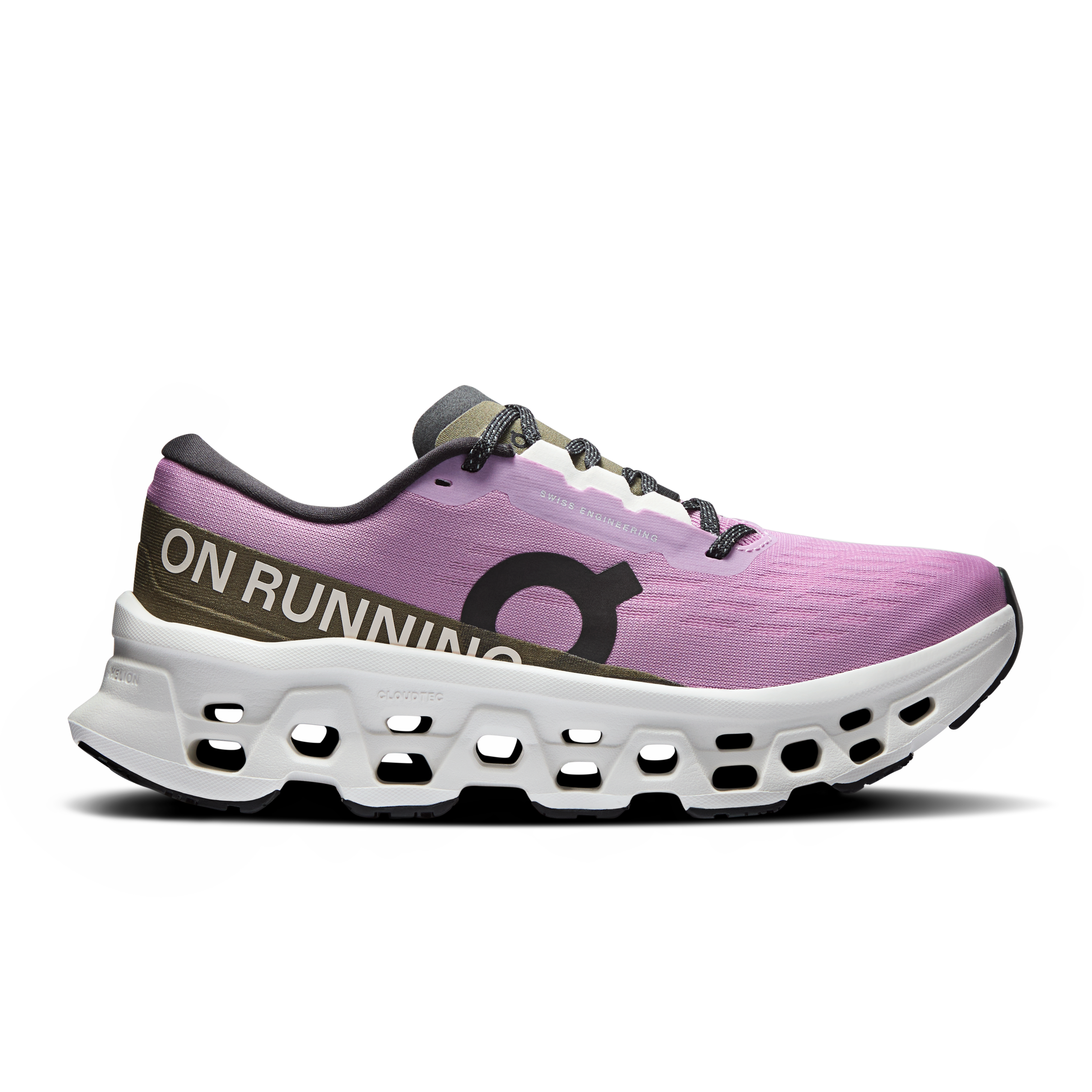 Cloudmonster 3 Road Running Shoe in Sakura/Ivory