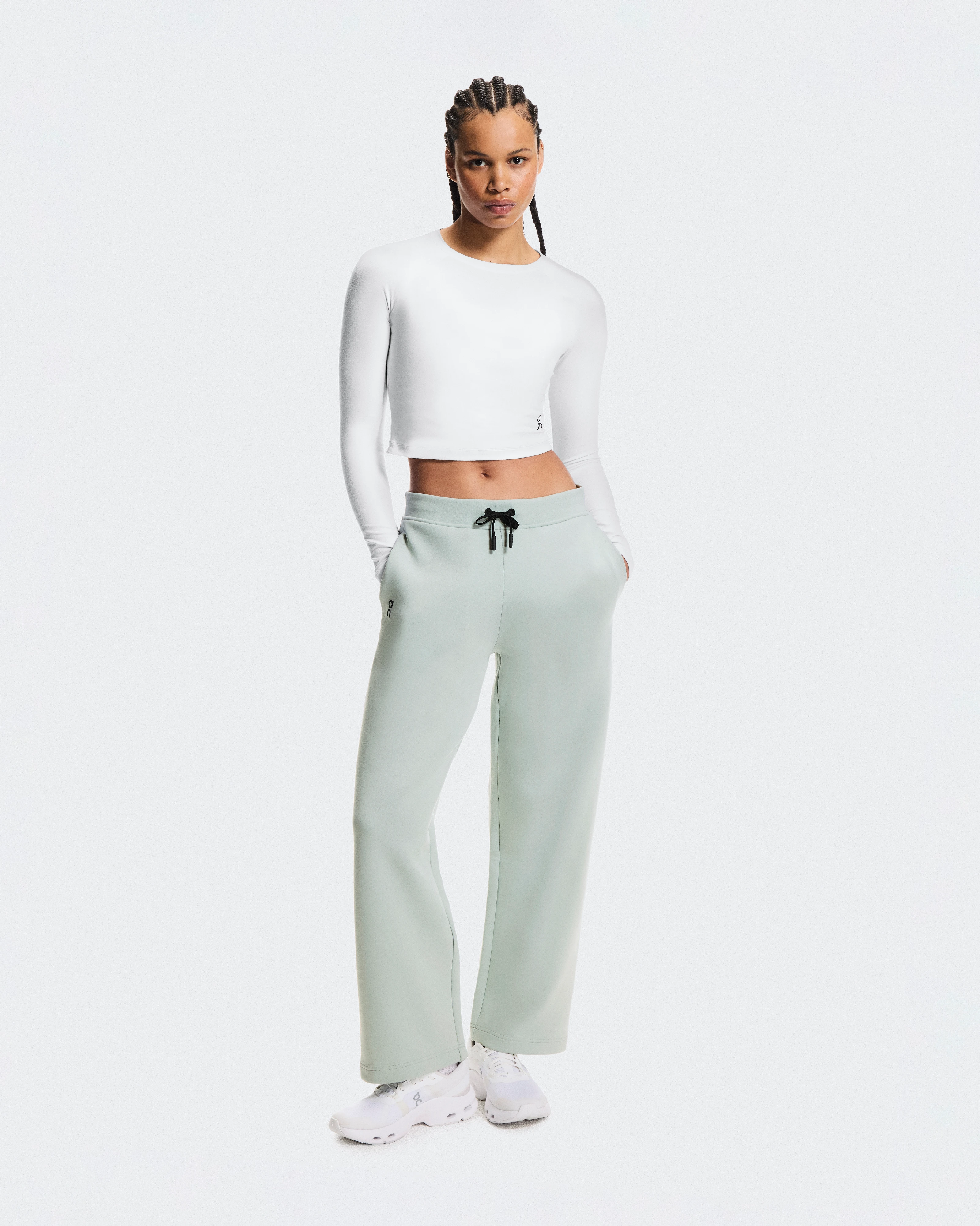 On Focus Tech Sweatpants Mineral Women Pants