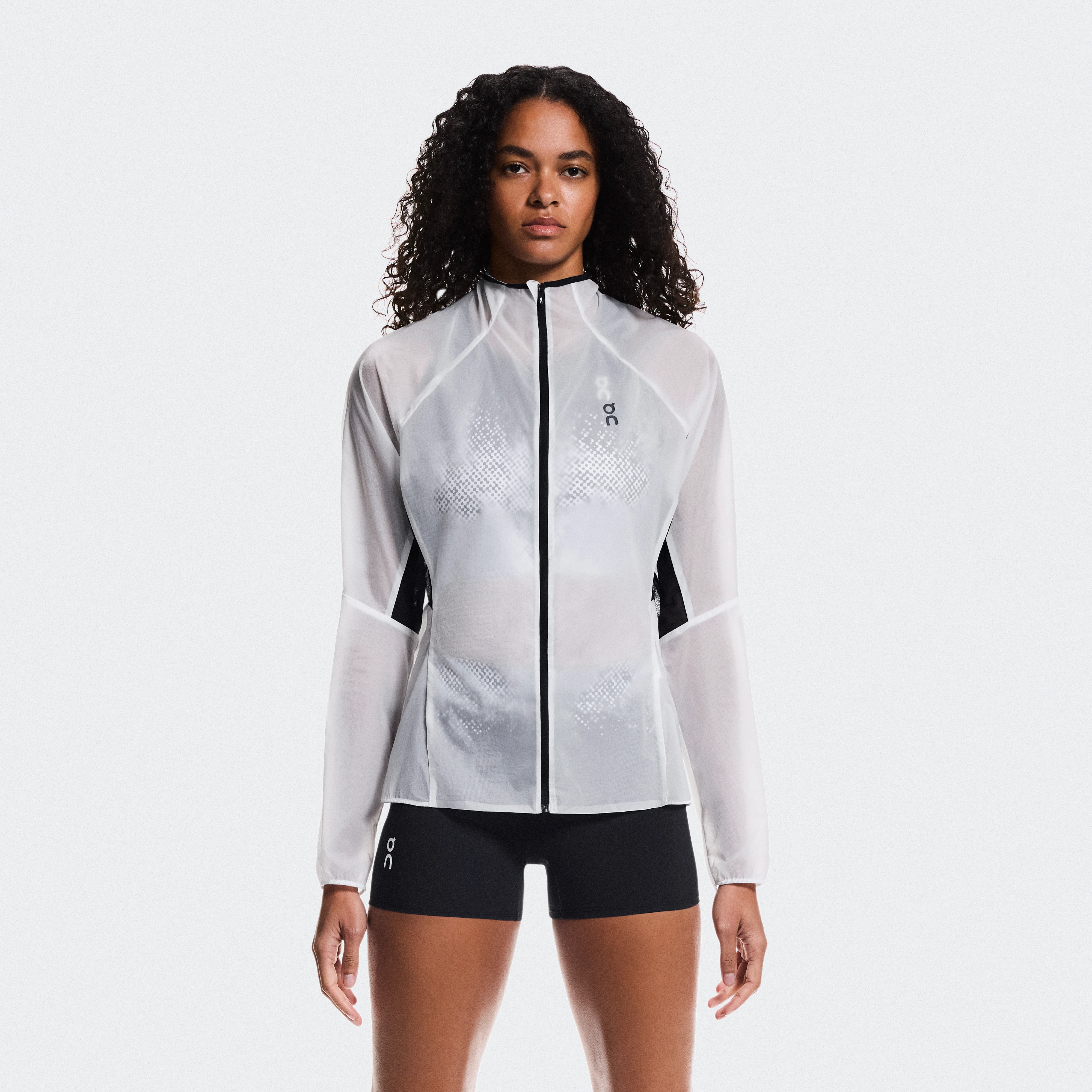 On Zero Jacket White Women – Running, all-weather, lightweight Jackets