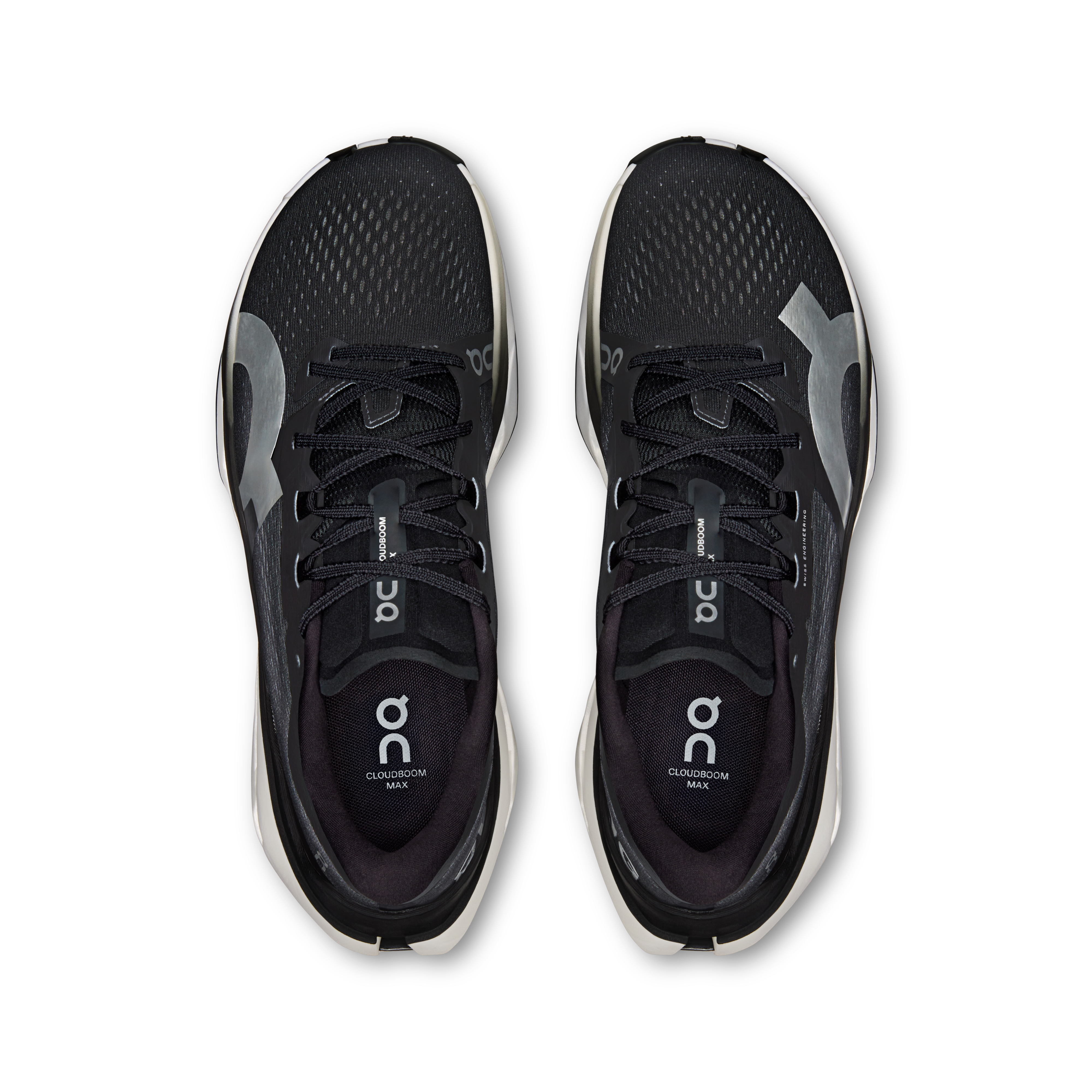 On Cloudboom Max All Black Men Road running Shoes