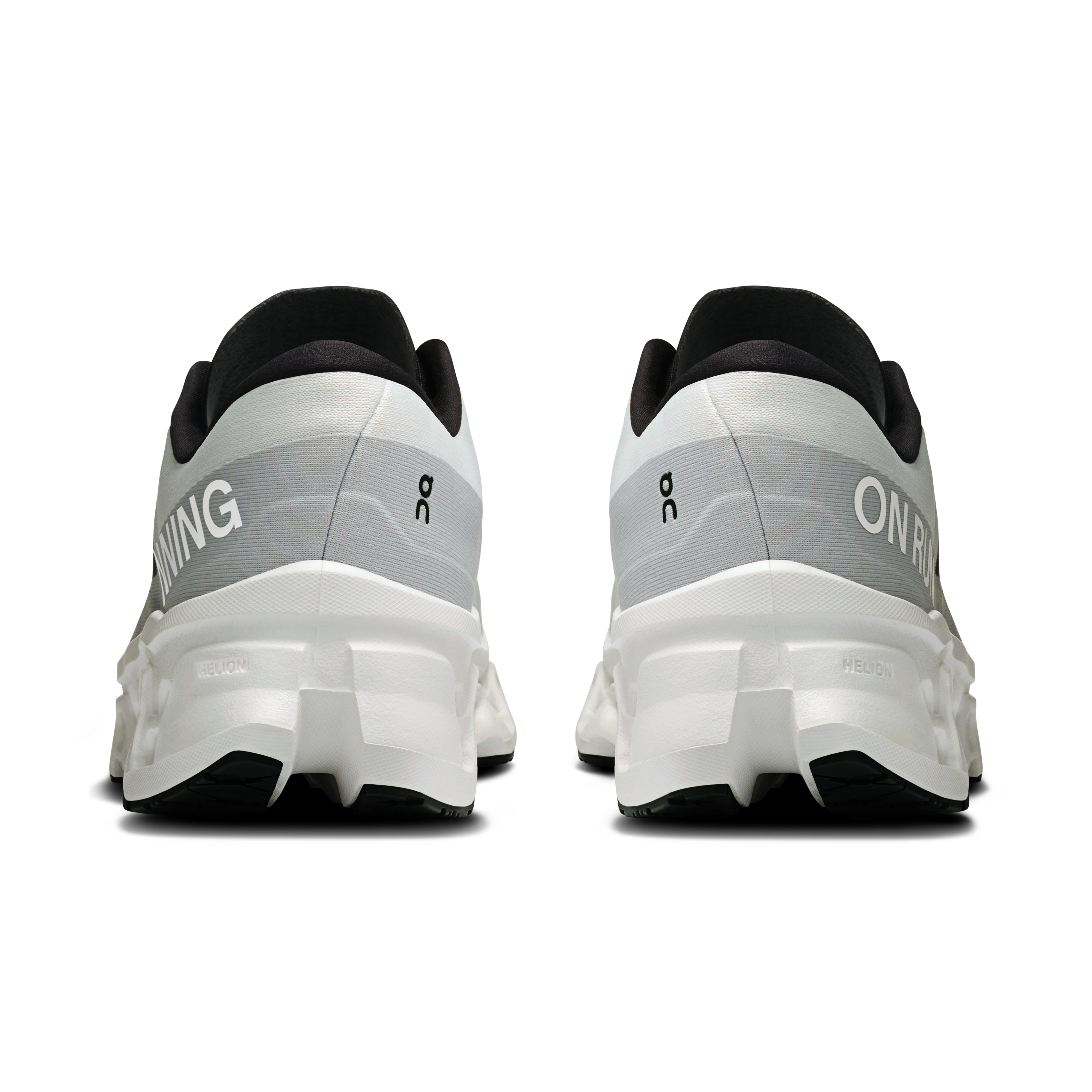 On Cloudmonster 3 White & White Men Road running Shoes