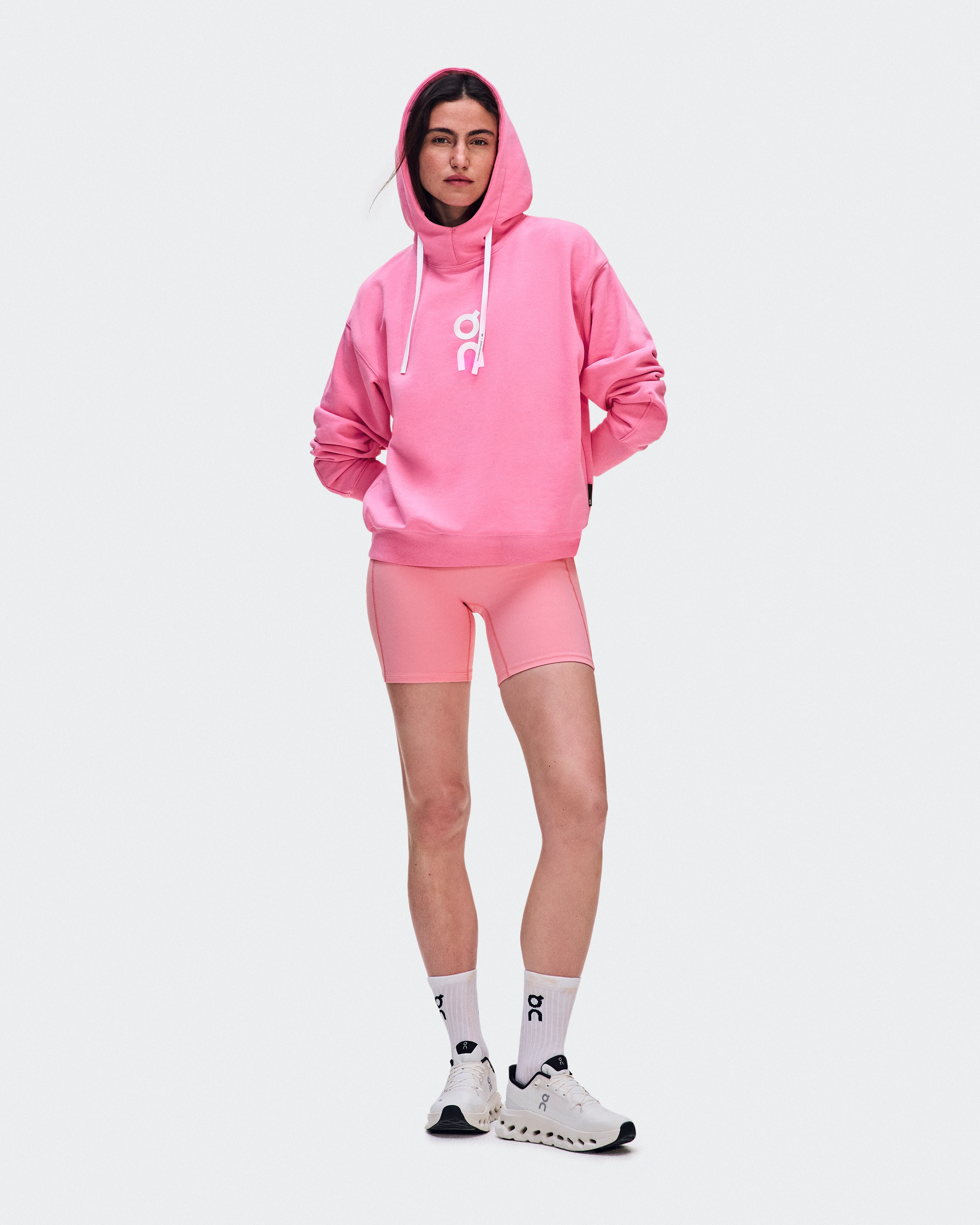 On Club Hoodie Bubblegum Women Hoodies and sweatshirts