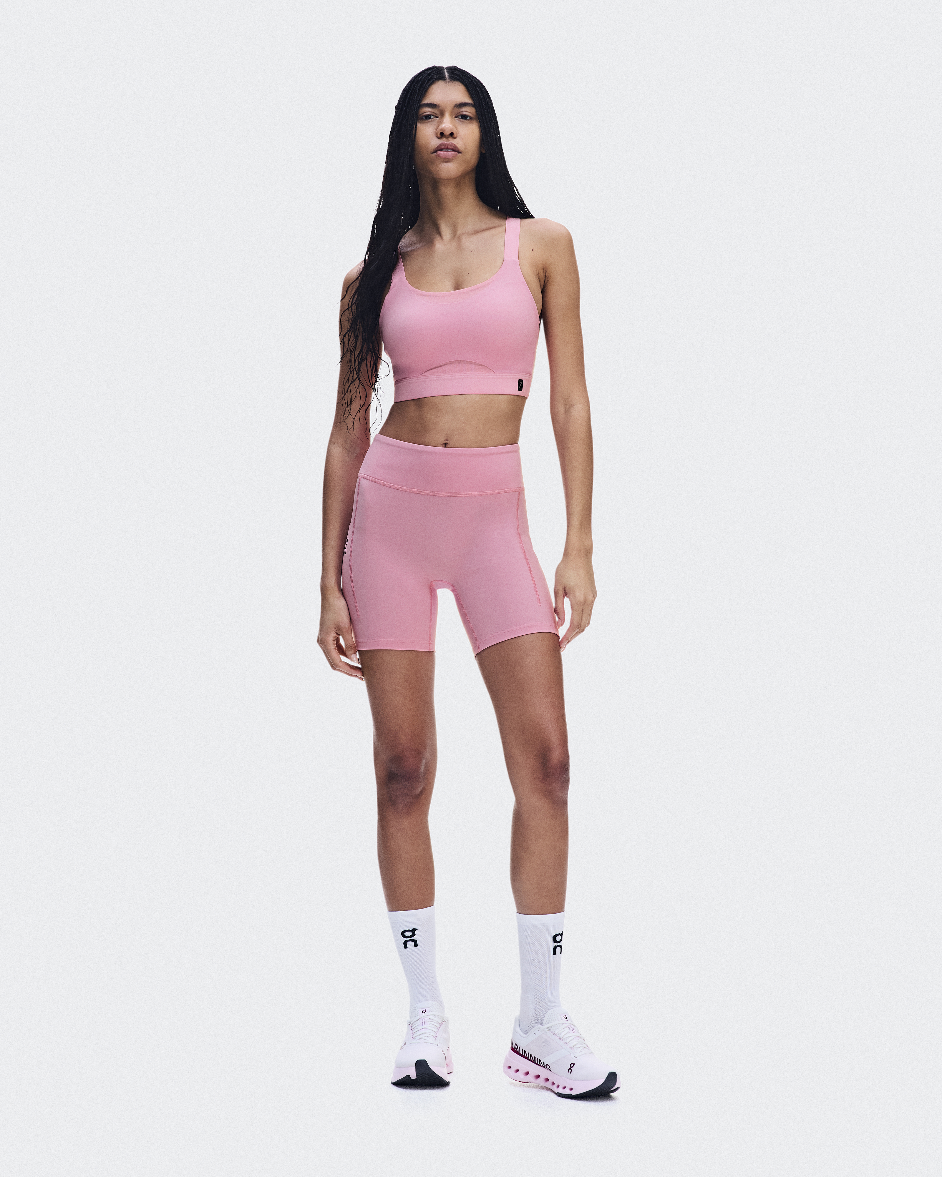 Performance Tights Short in Magnolia